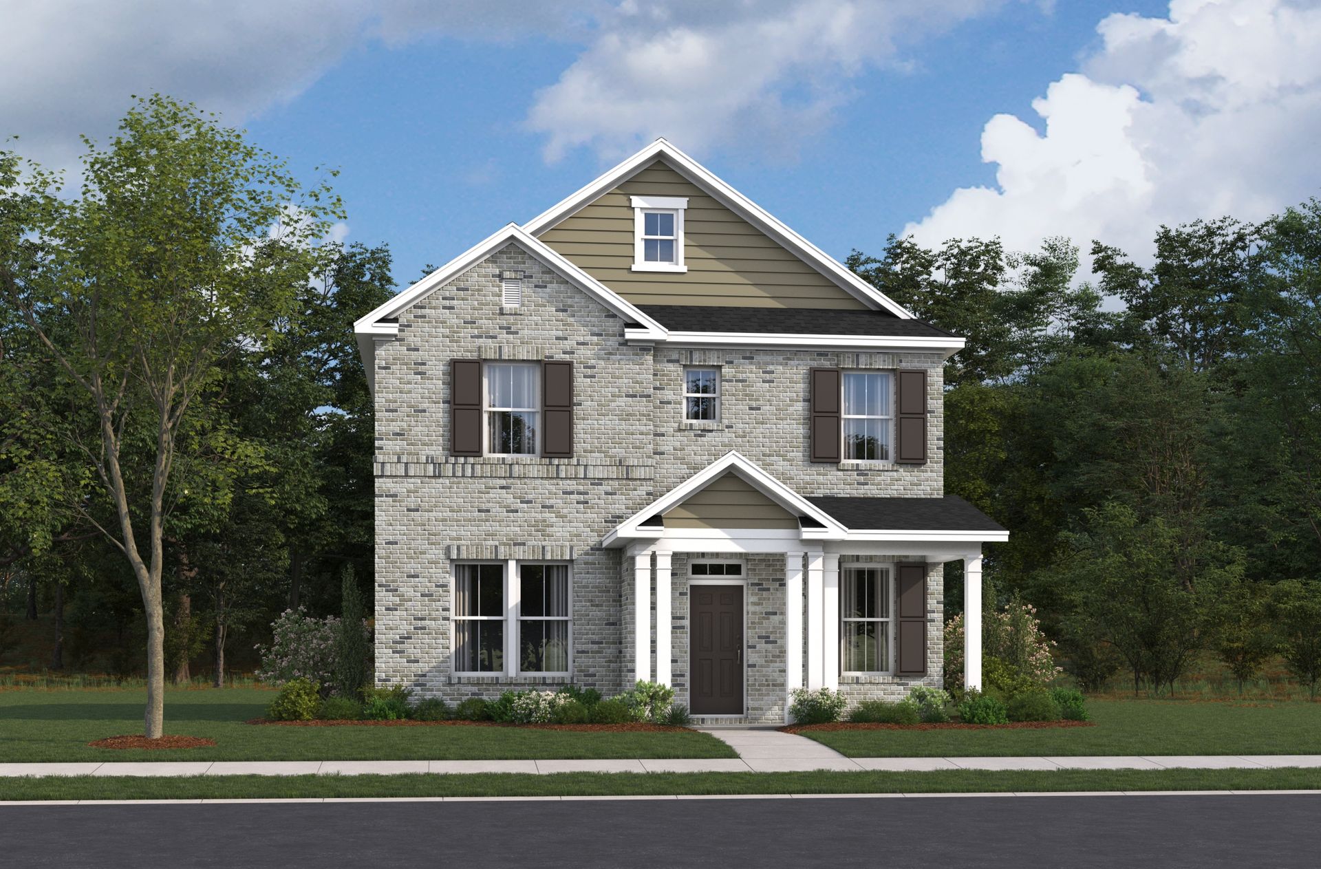 Chadwick Traditional L Exterior