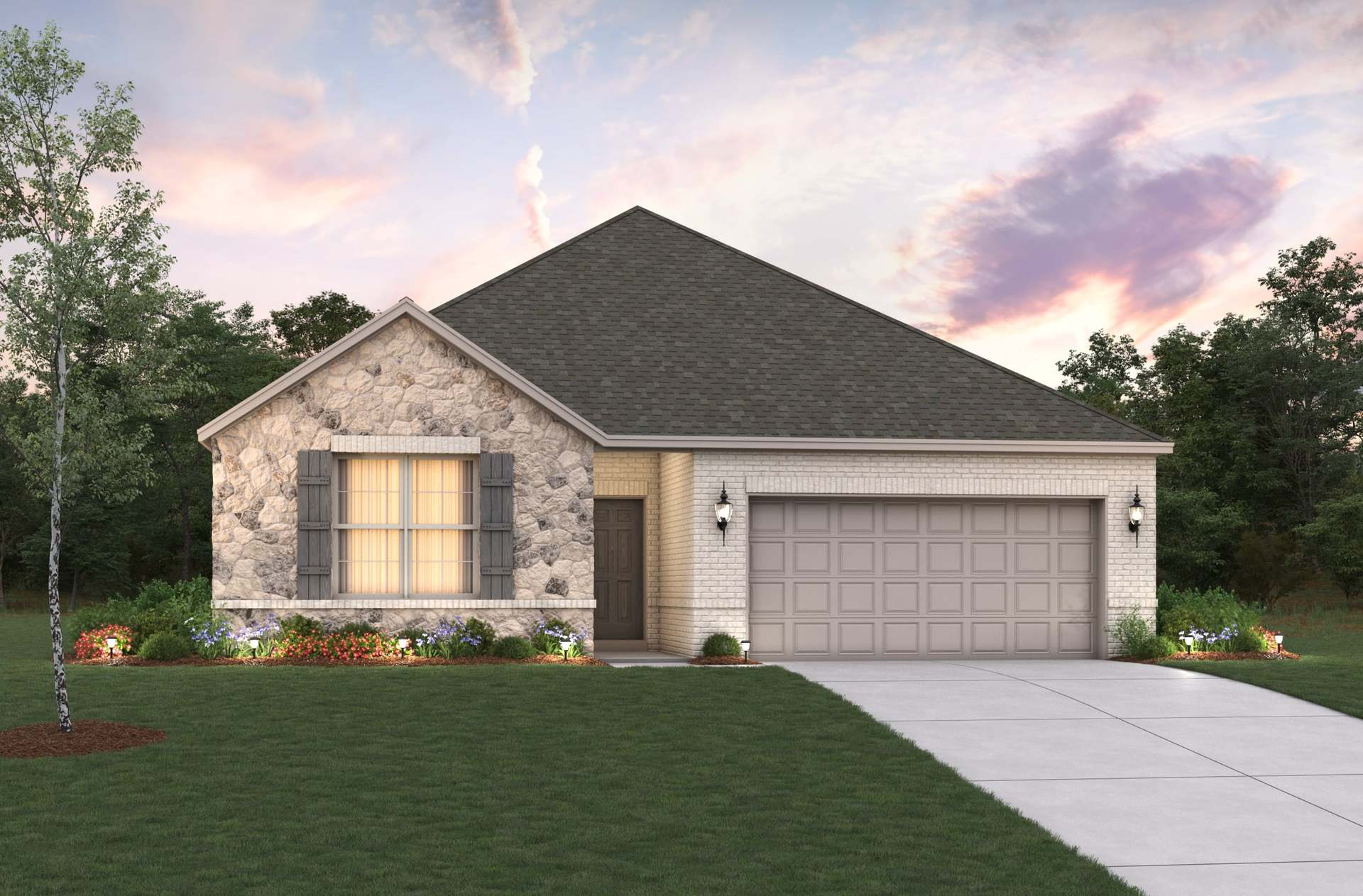 Allegheny French Country D Exterior