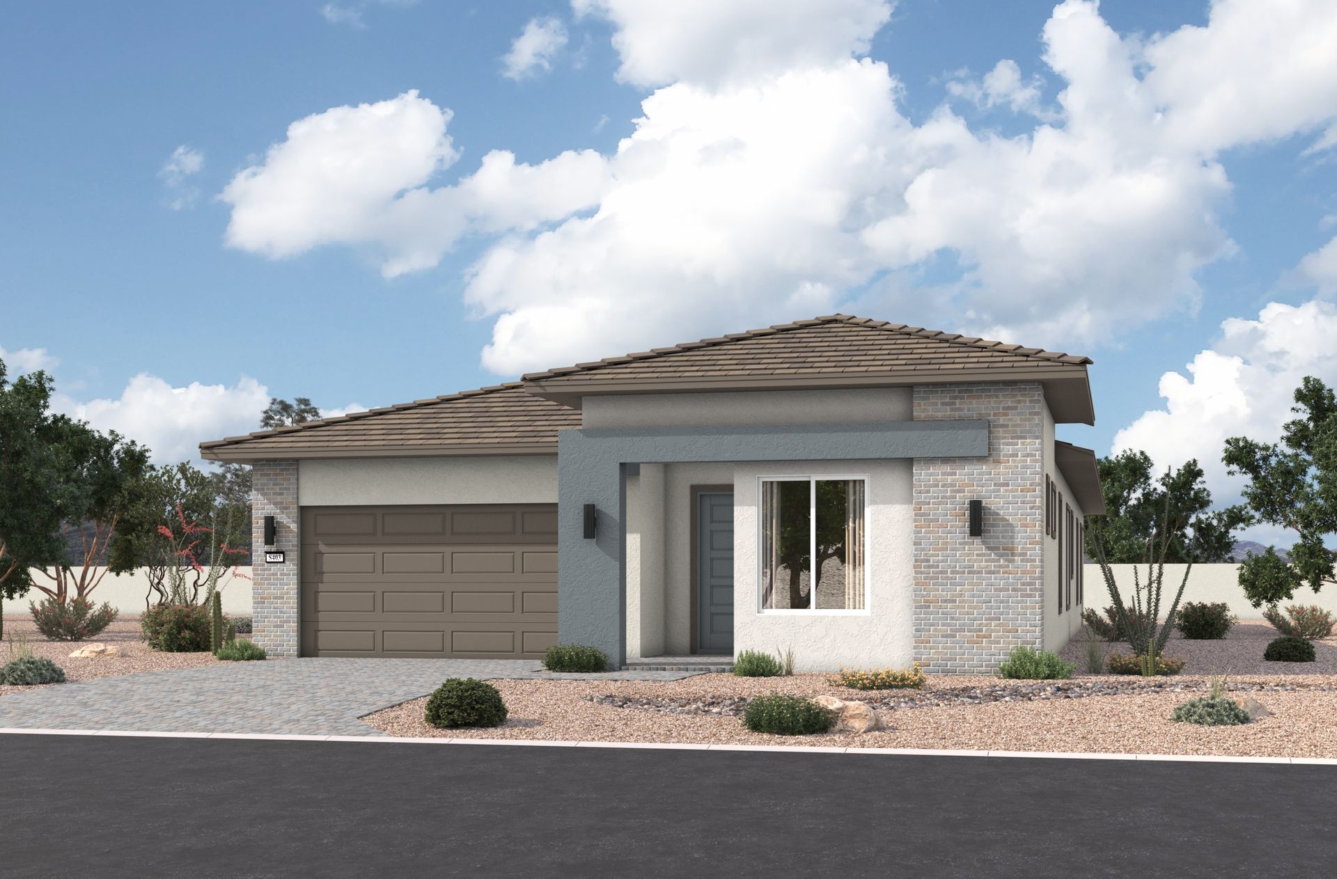 Vail Desert Contemporary Elevation