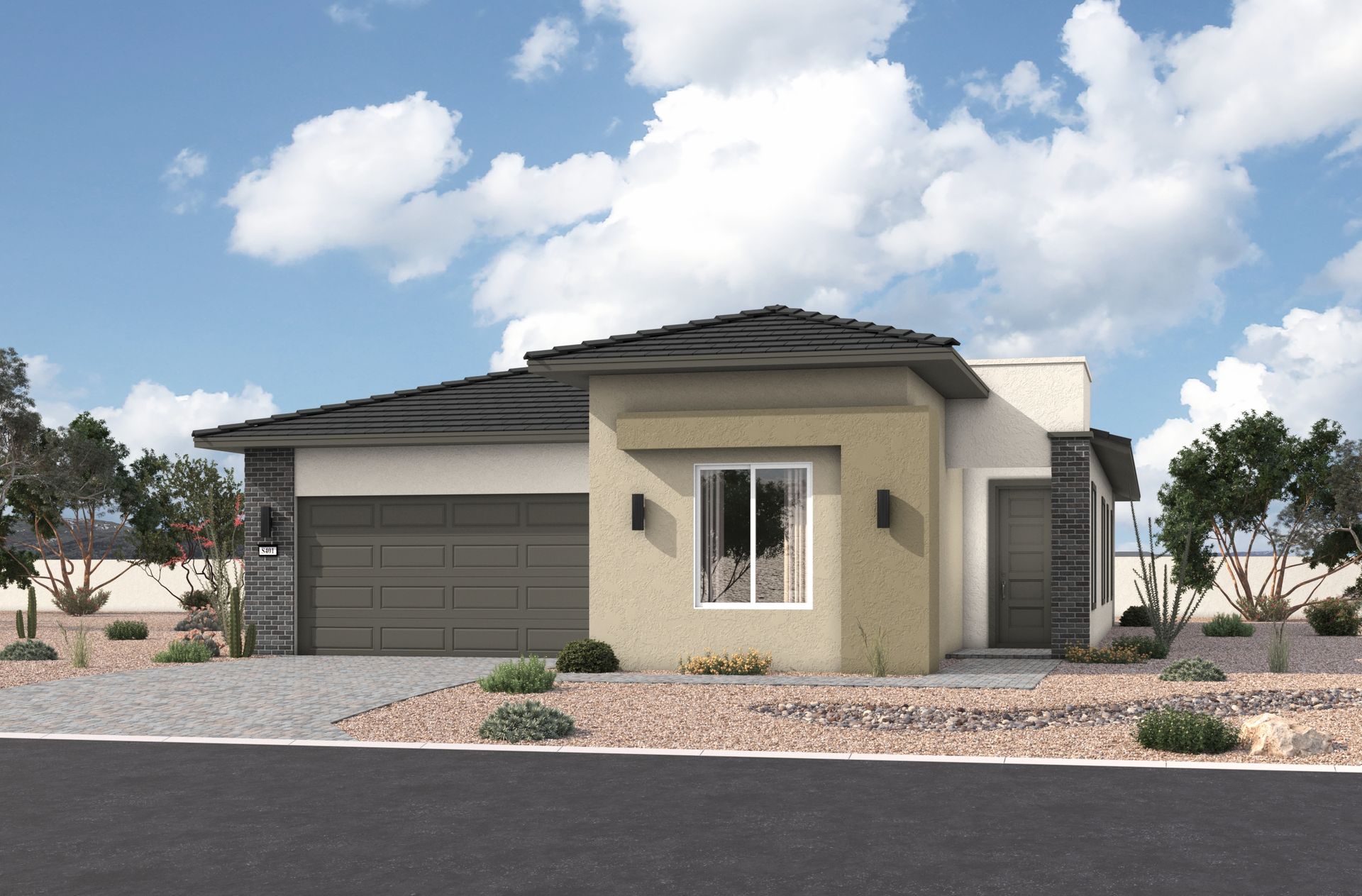 Sierra Desert Contemporary Elevation