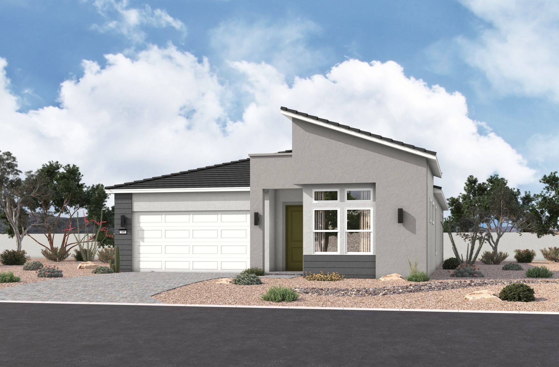 Aspen Mid Century Elevation