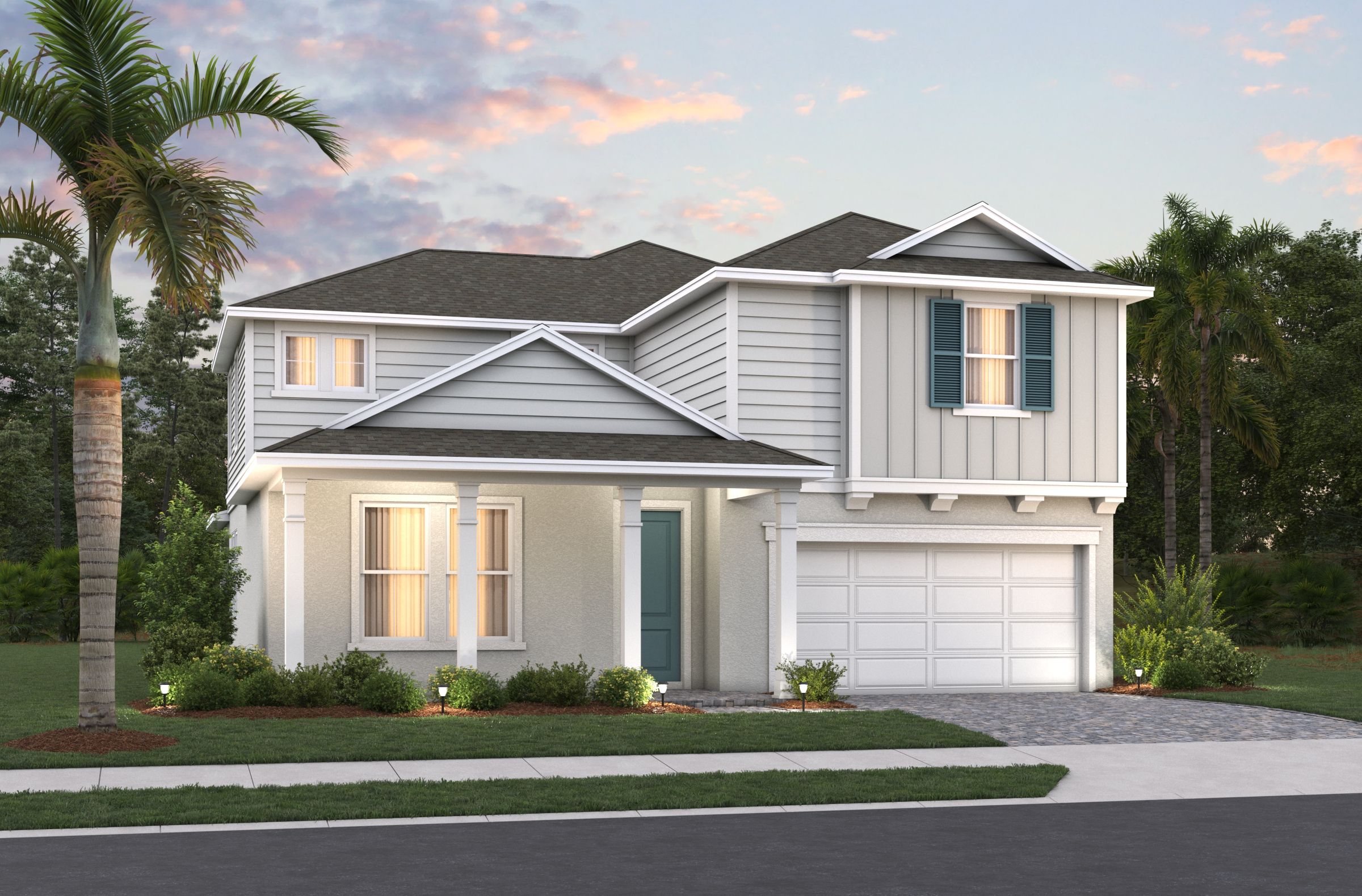 Canterbury I - Estates at Lake Jesup: Sanford, Florida - Beazer Homes