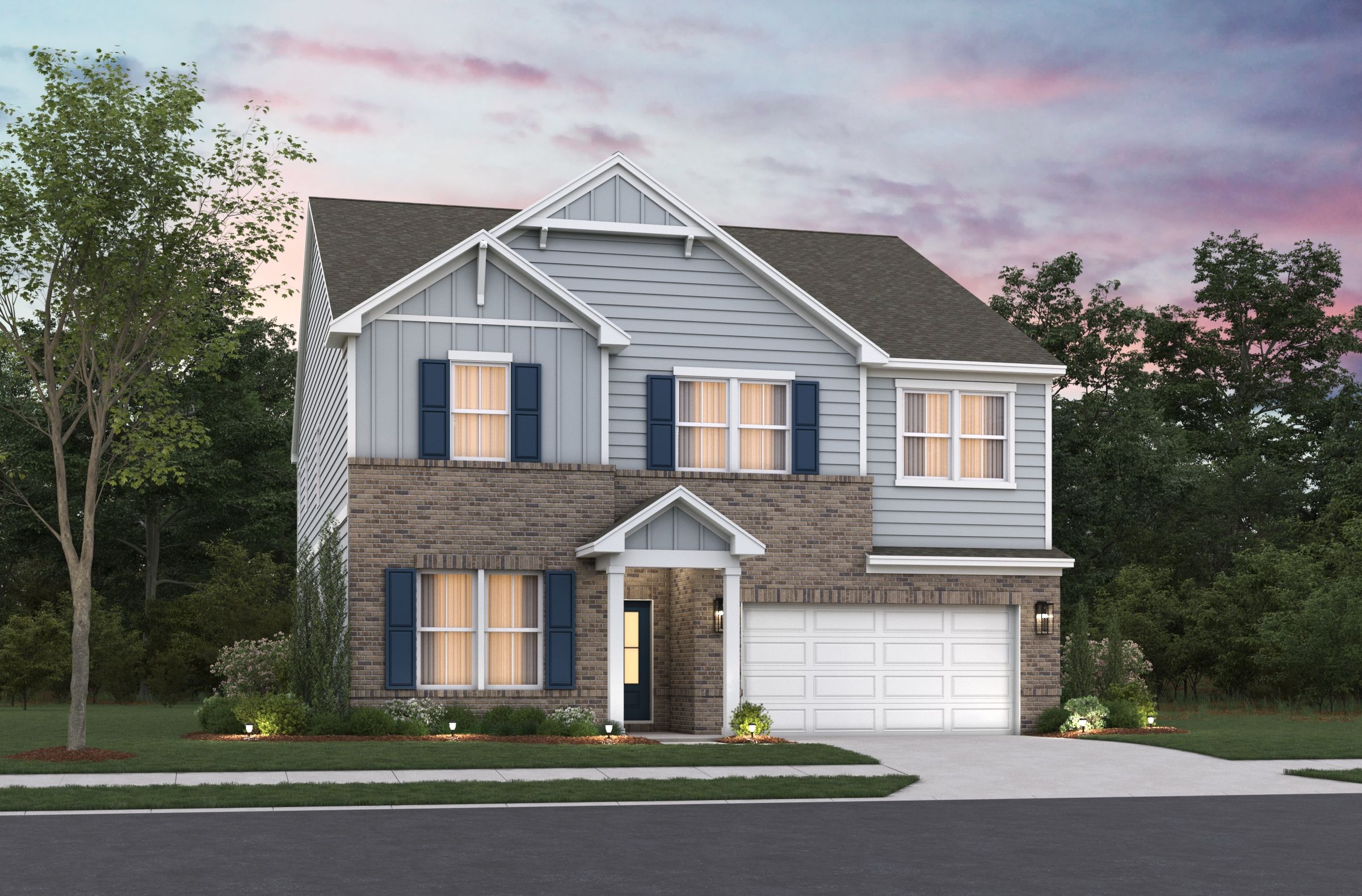 Tucker II - The Paddocks at Doc Hughes: Buford, Georgia - Beazer Homes