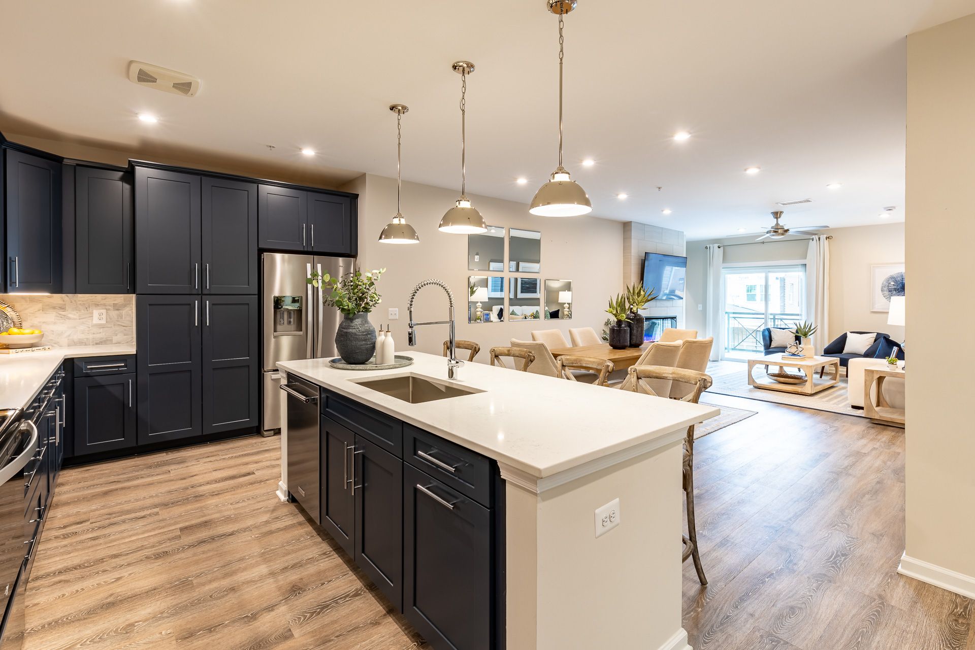 Dorset Kitchen and Living Room