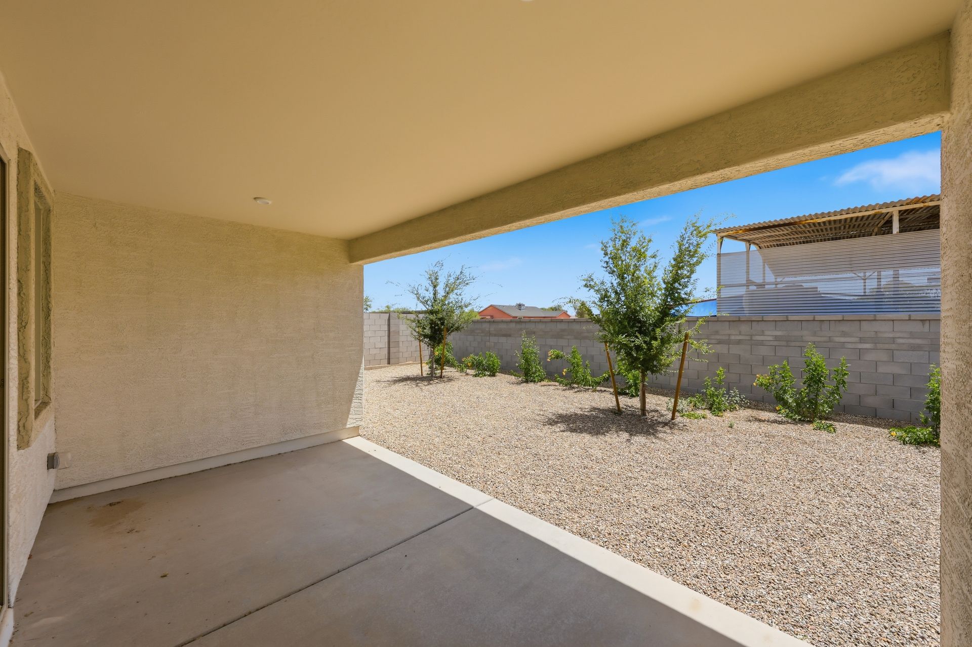 Crescent Covered Patio