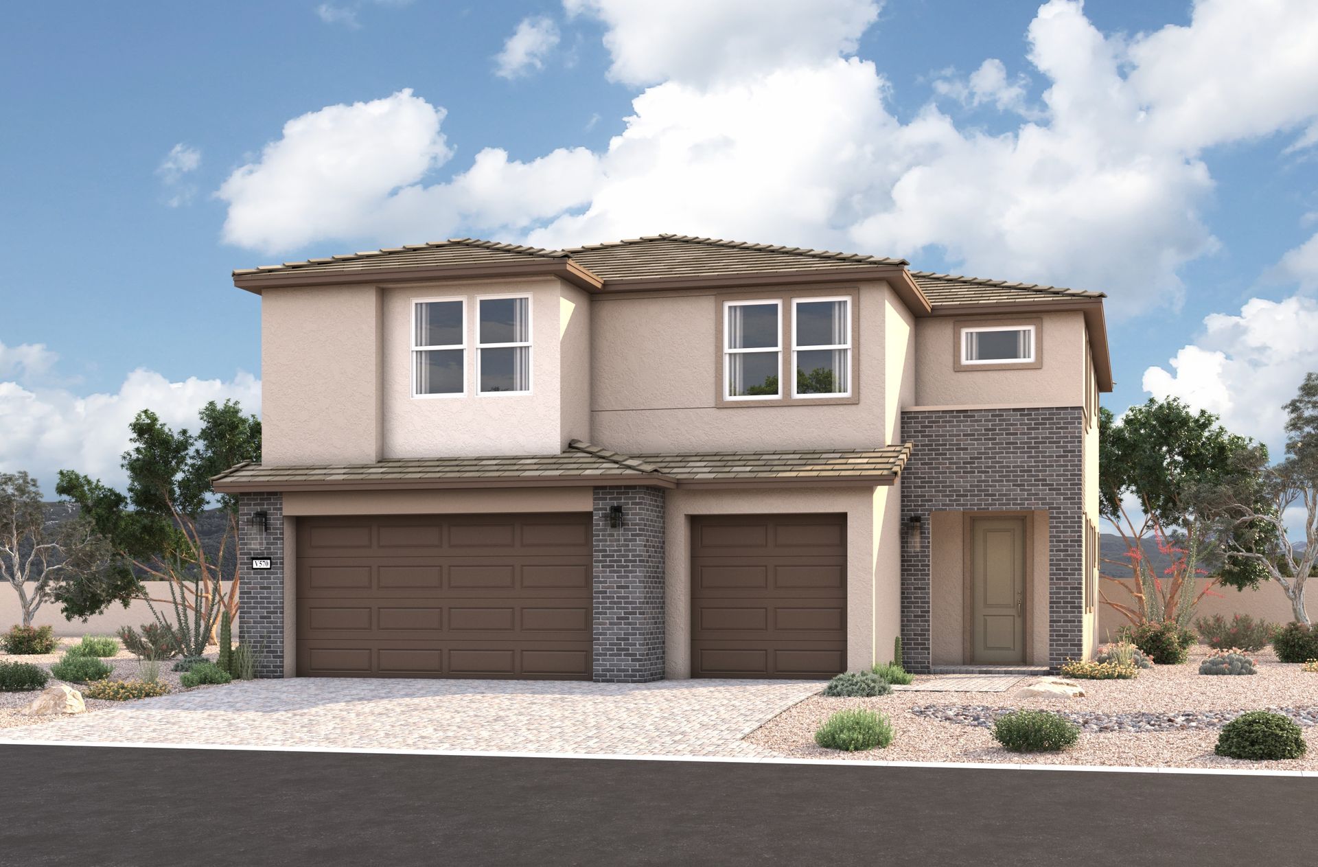 Somerset Desert Contemporary Elevation