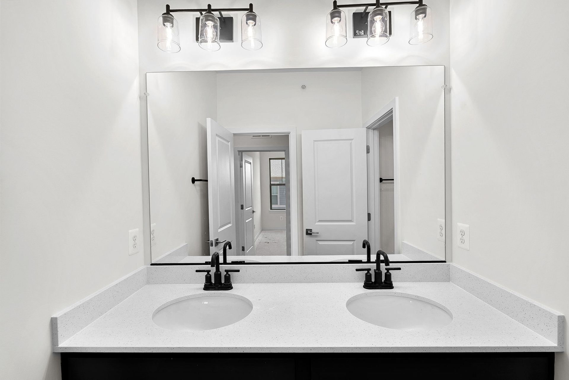 Primary Bathroom with Dual Vanities