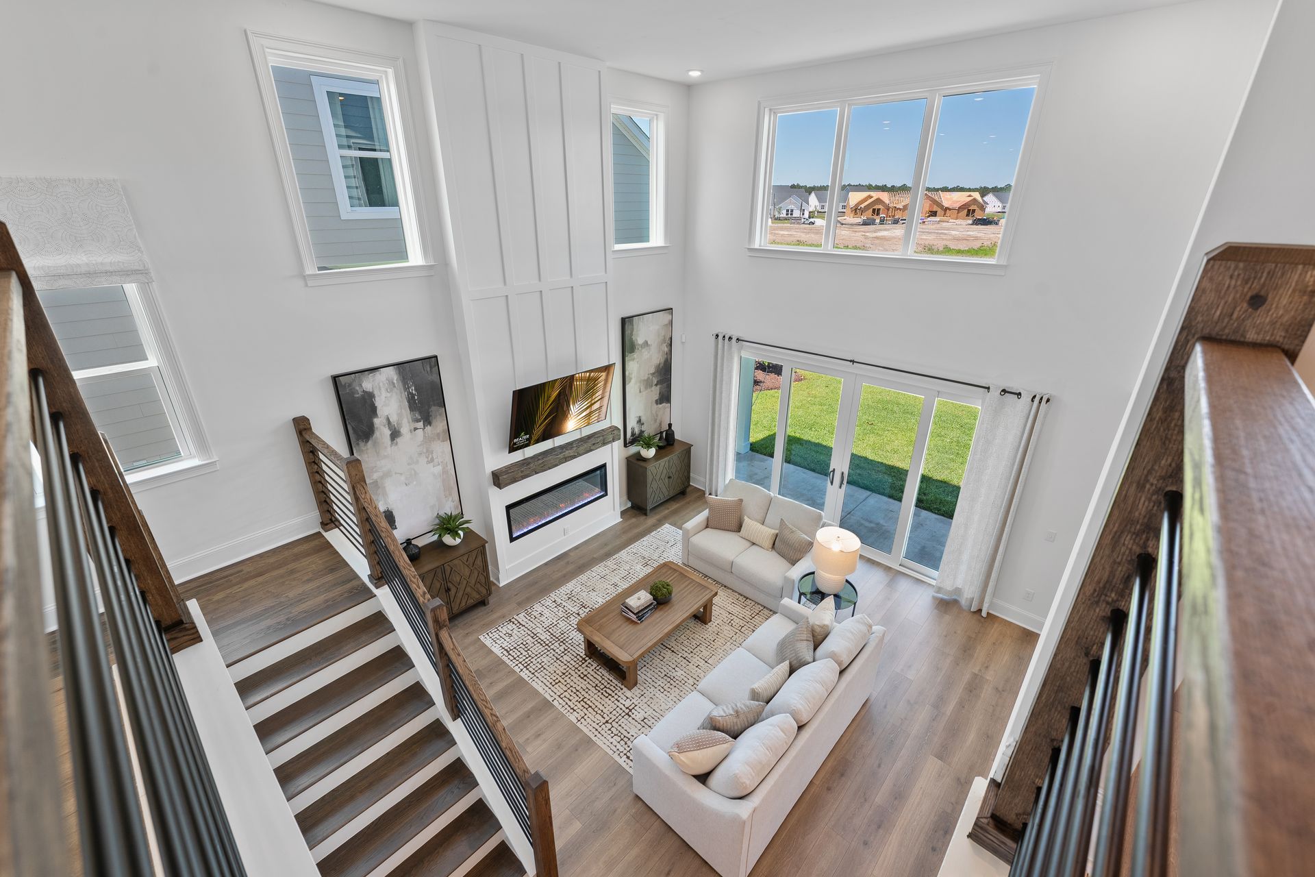 Ivey Great Room from Above