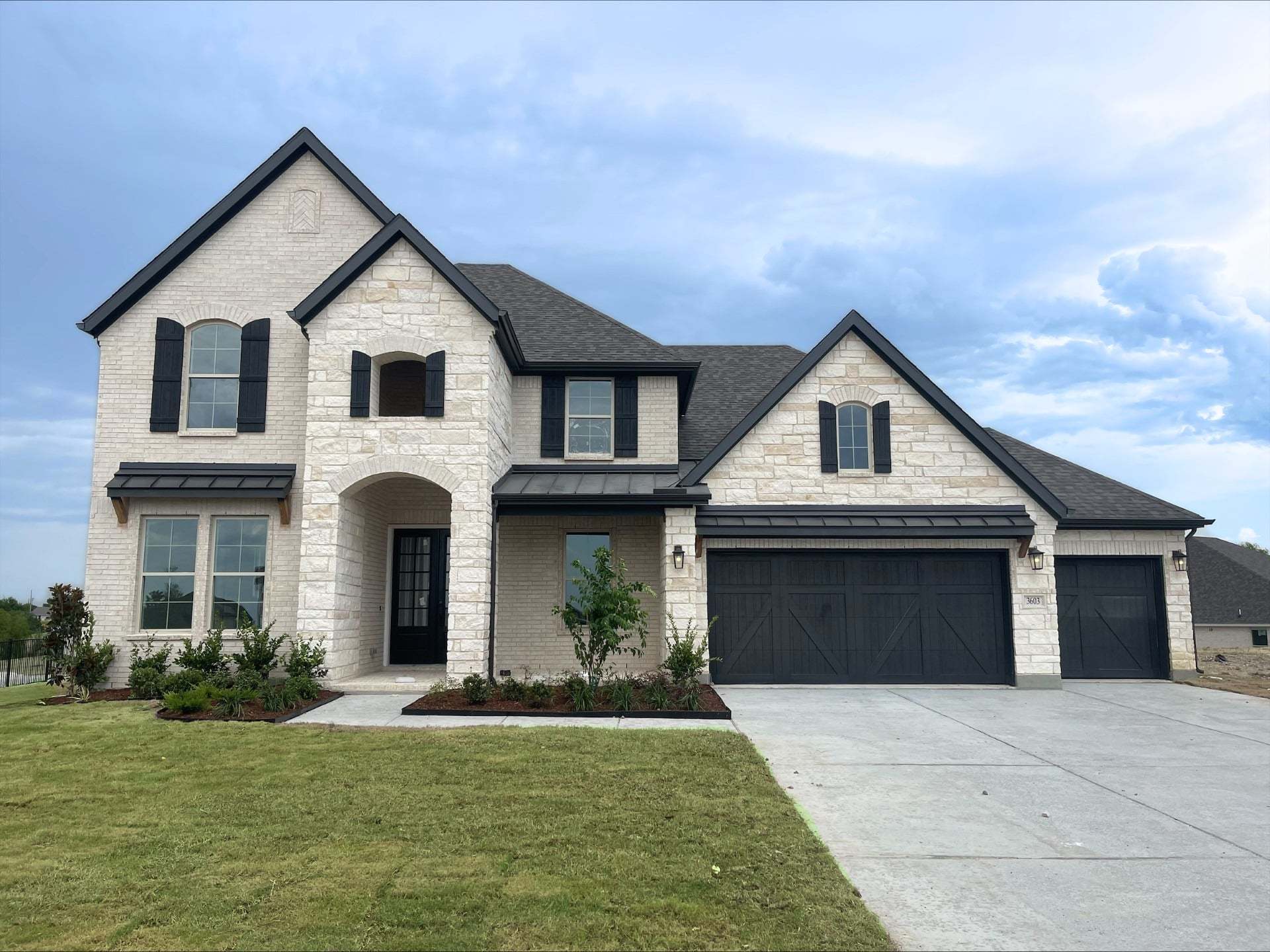 Lockhart French Country M Elevation