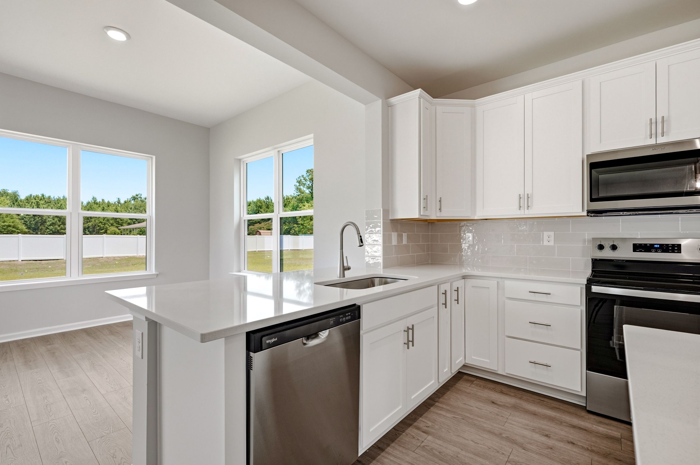 Kitchen and Carolina Room