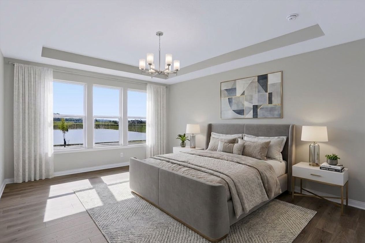 Windsor Primary Bedroom Virtual Staging