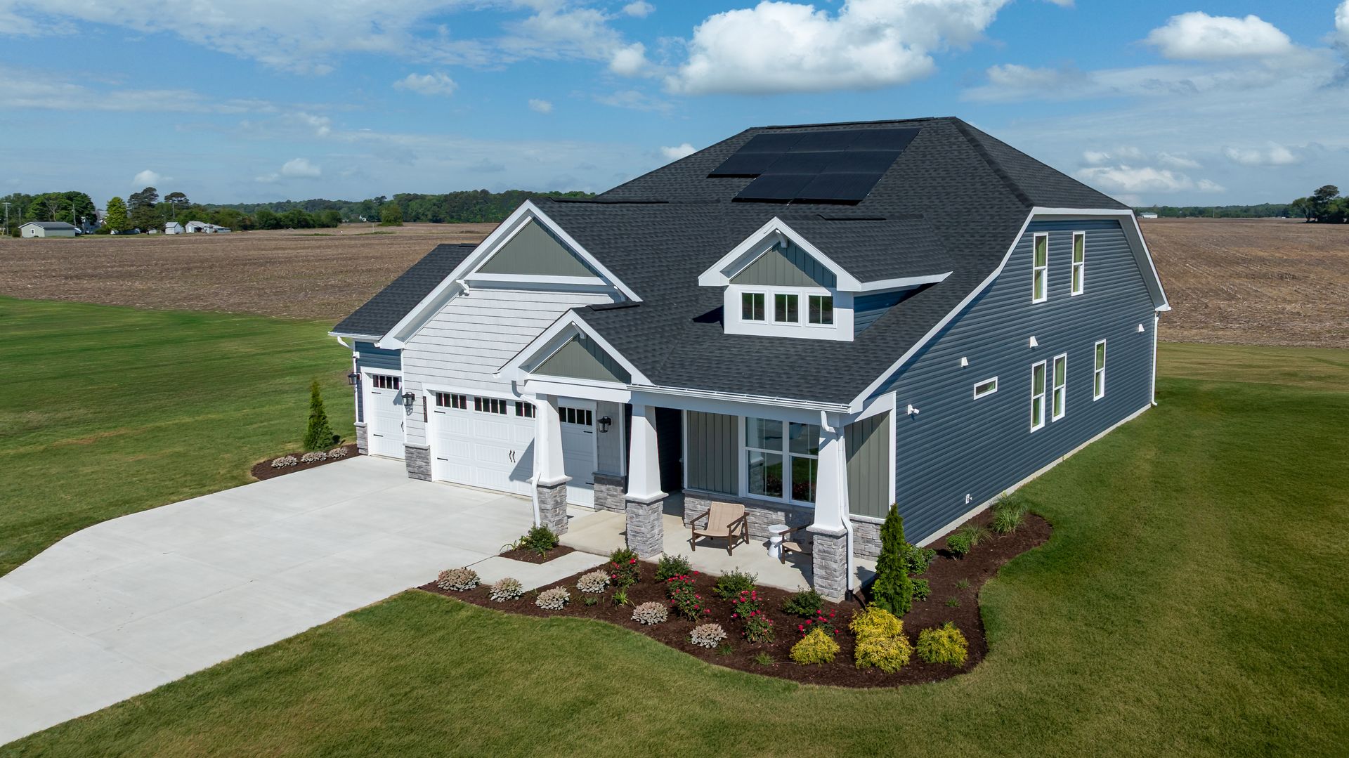 Exterior view of home