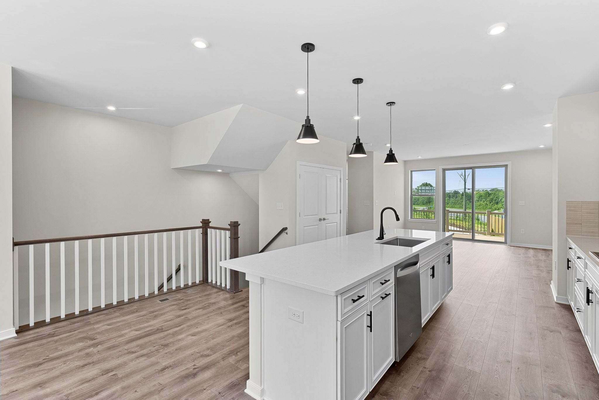 Harding Kitchen Angled View