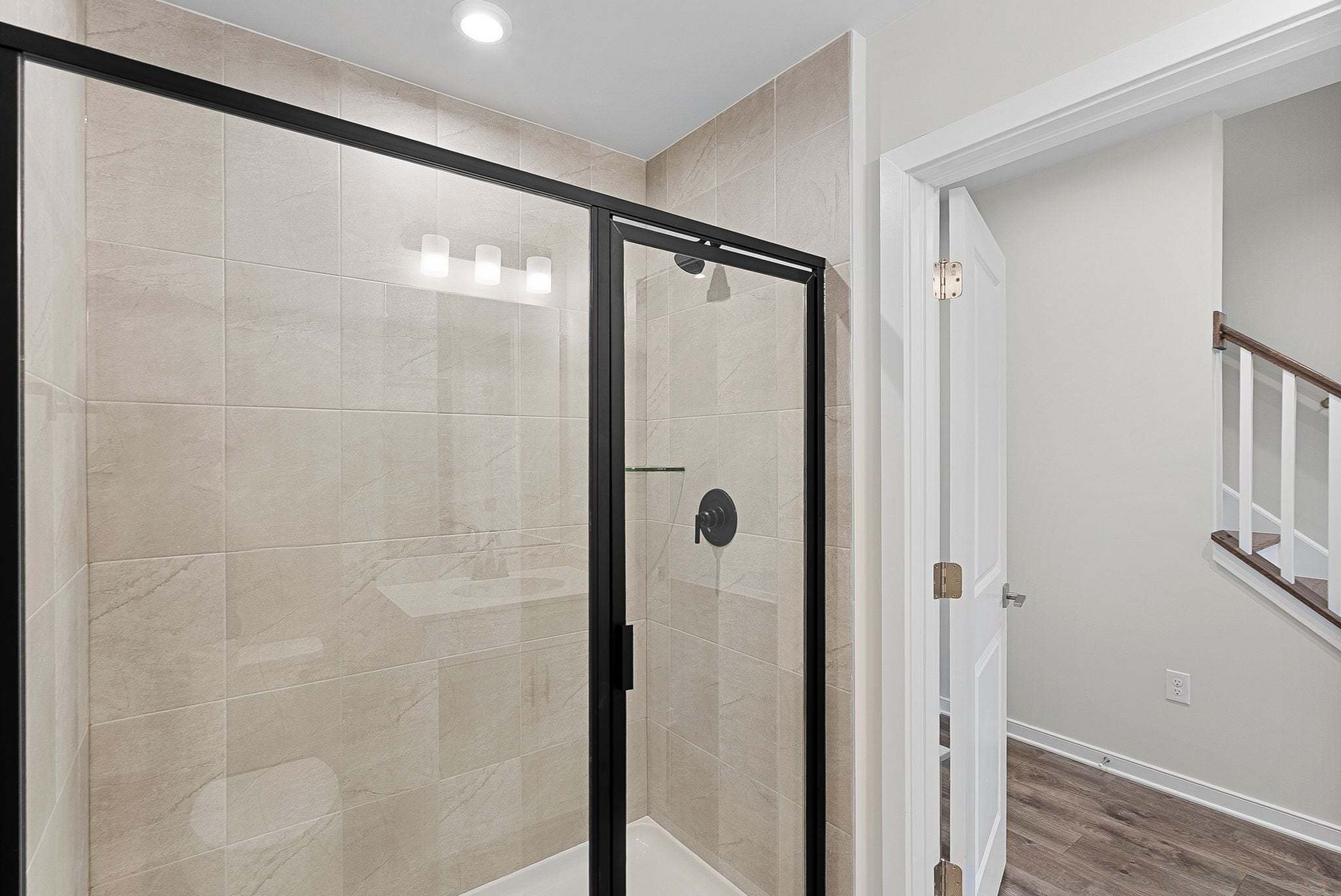 Harding Secondary Bathroom Lower Level with Oversized Shower