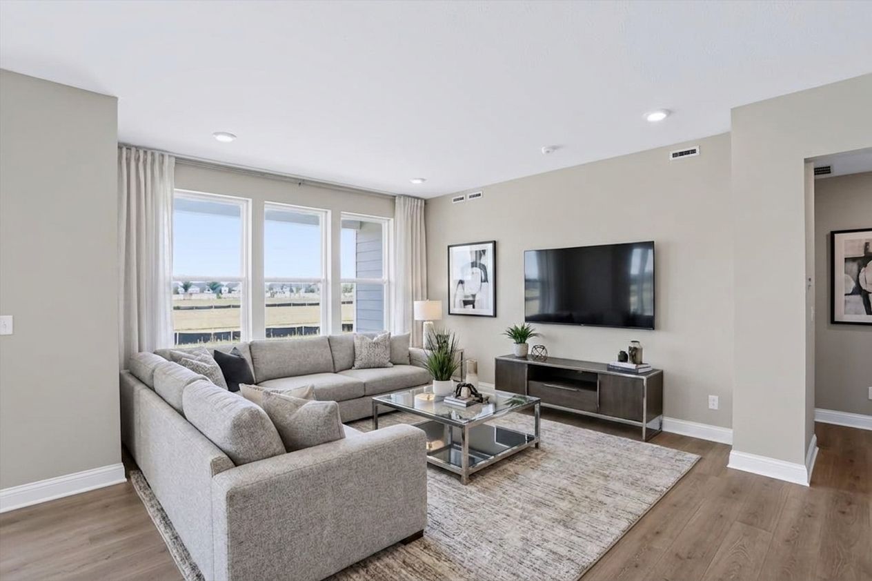 Hudson Great Room Virtual Staging