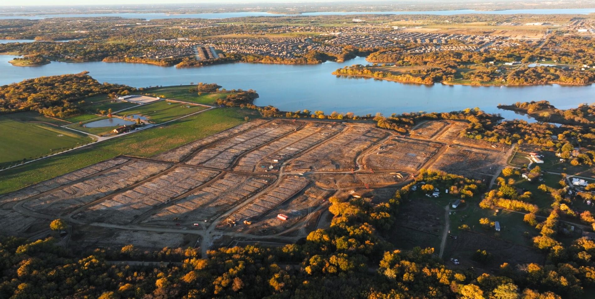 Lake Pointe at Paloma Creek Aerial View