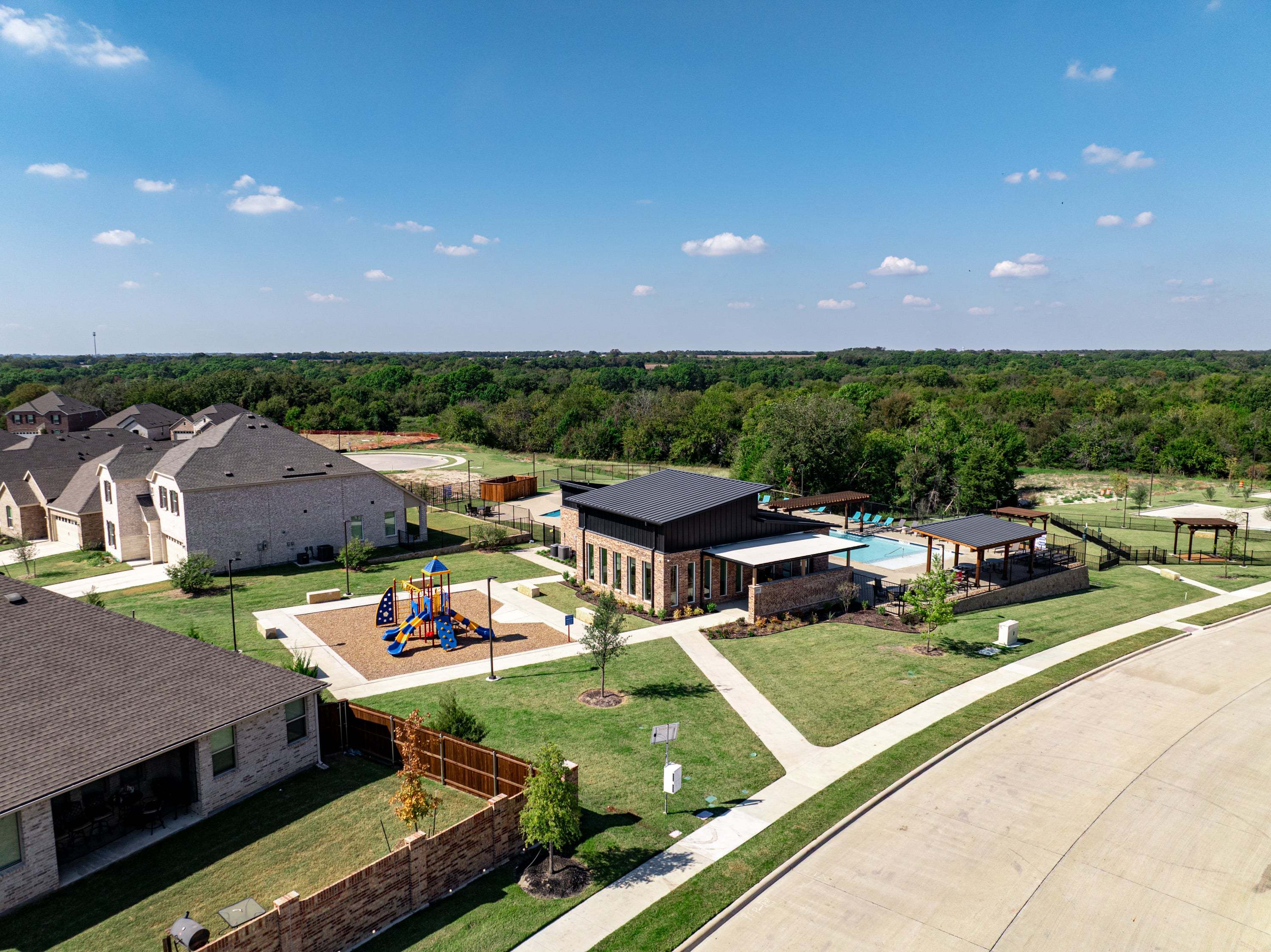 The Villages of Hurricane Creek Amenity Center and Playground