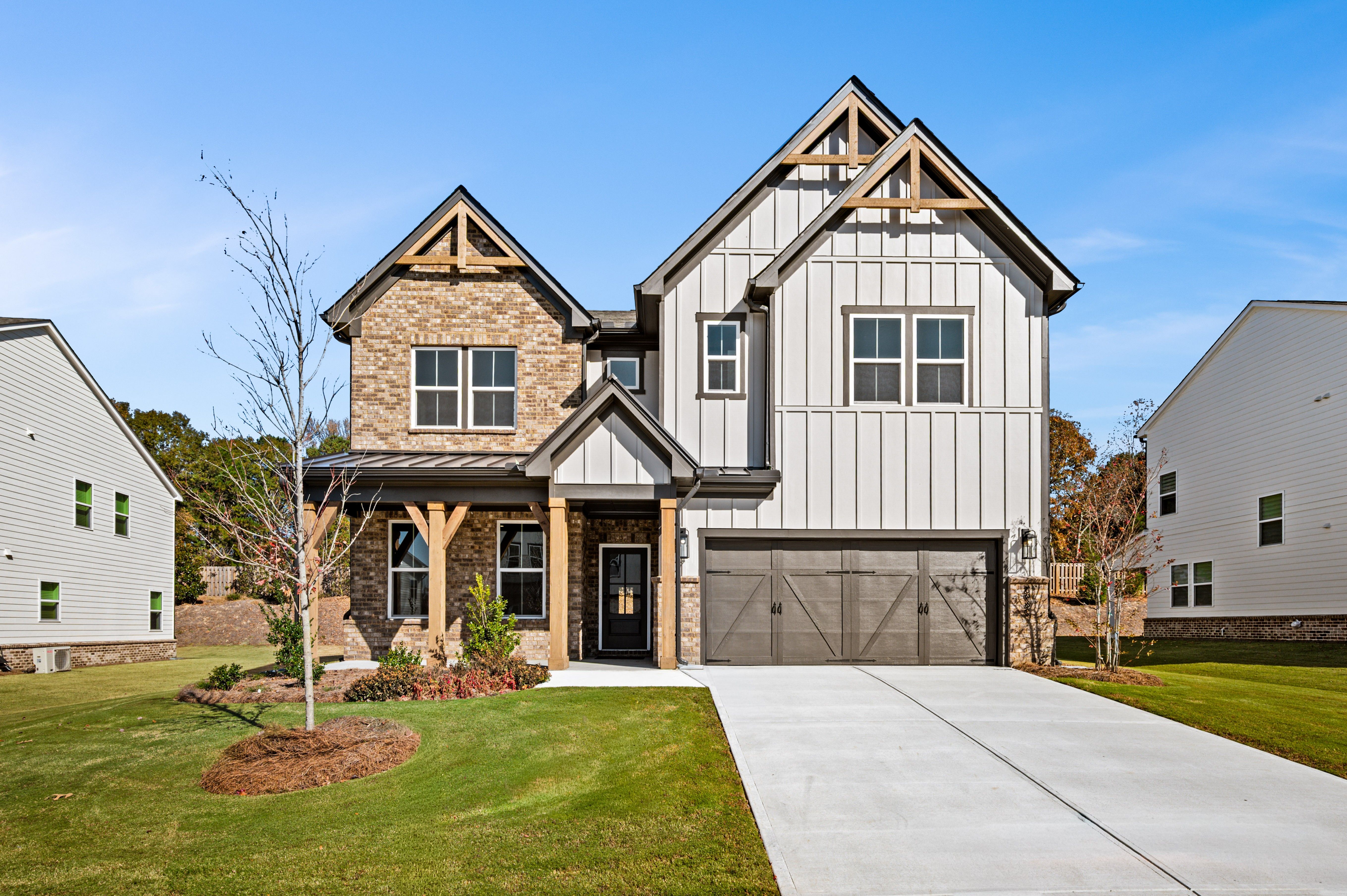 Canton II - The Paddocks at Doc Hughes: Buford, Georgia - Beazer Homes