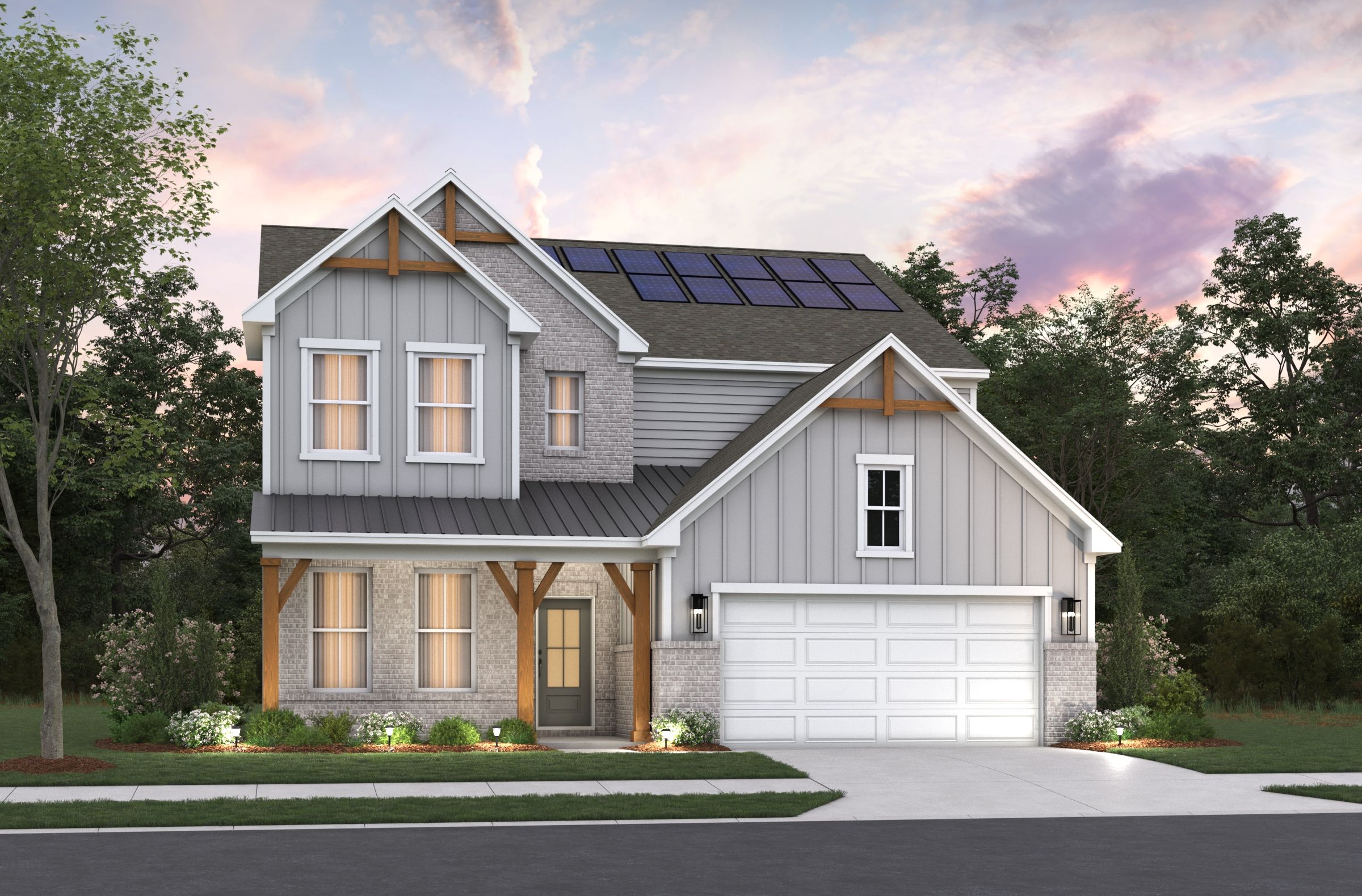 Shelby Farmhouse Elevation