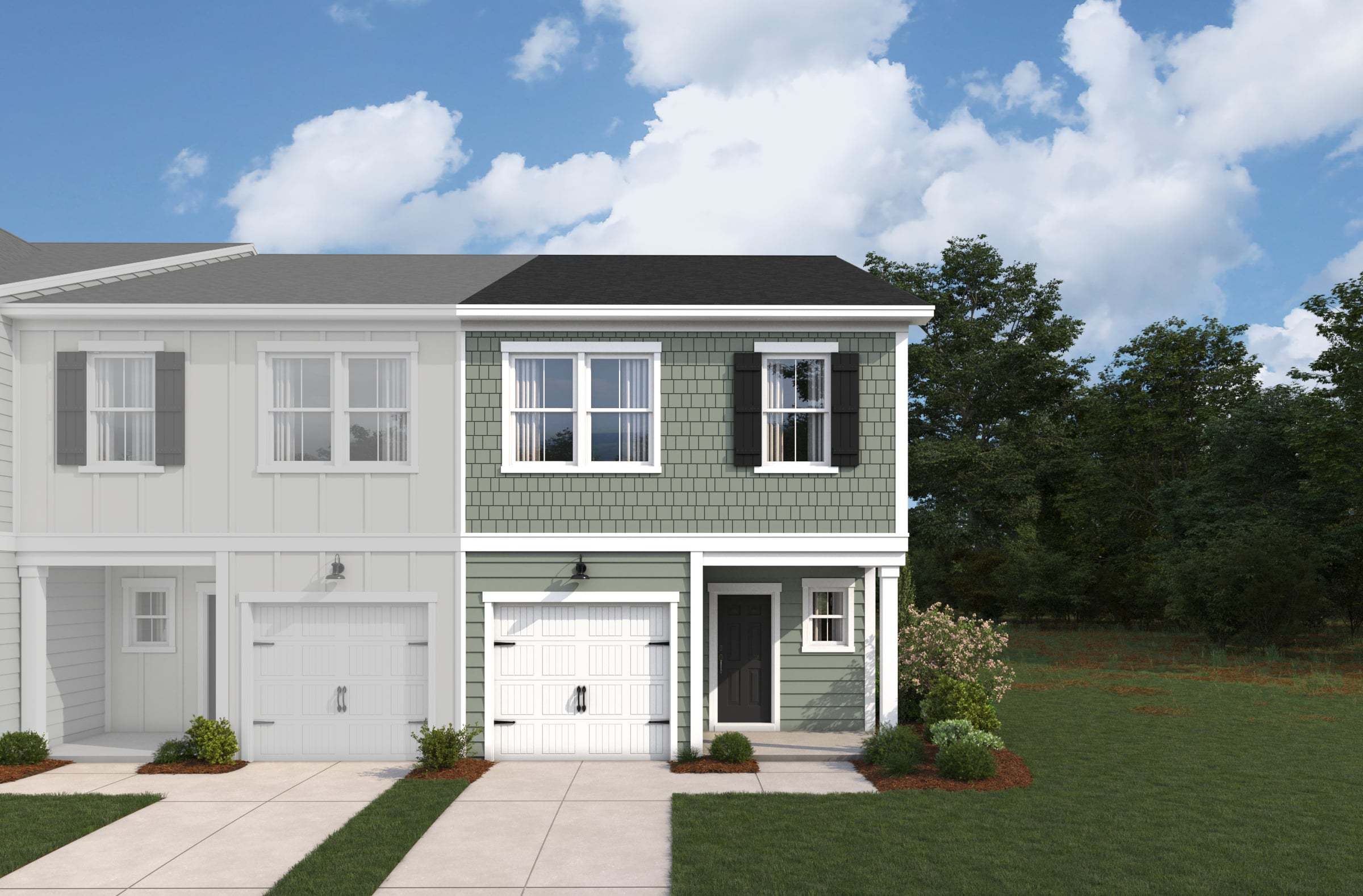 Frontier - Townes on Leesville: Durham, North Carolina - Beazer Homes