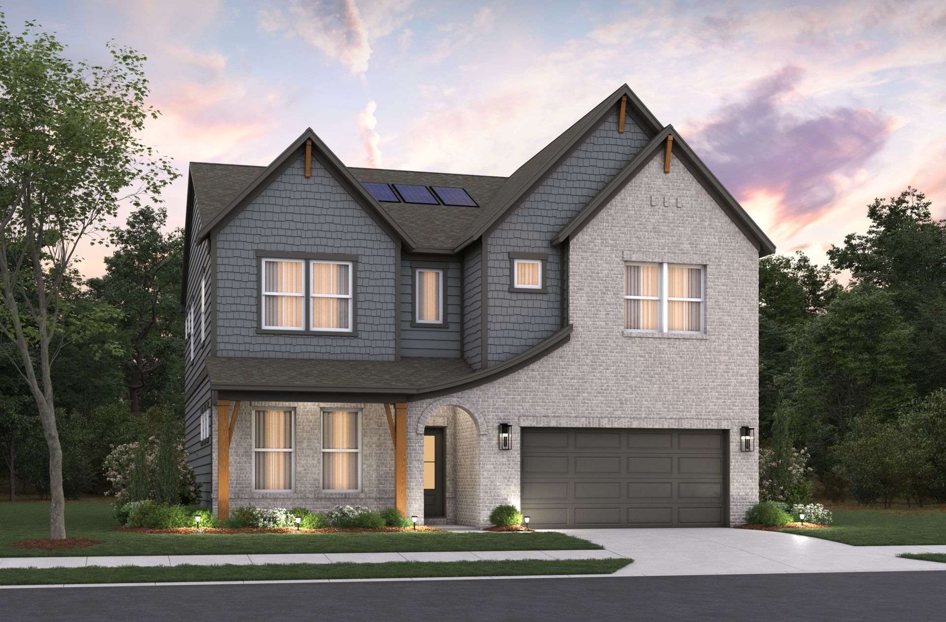 Canton II French Country Elevation