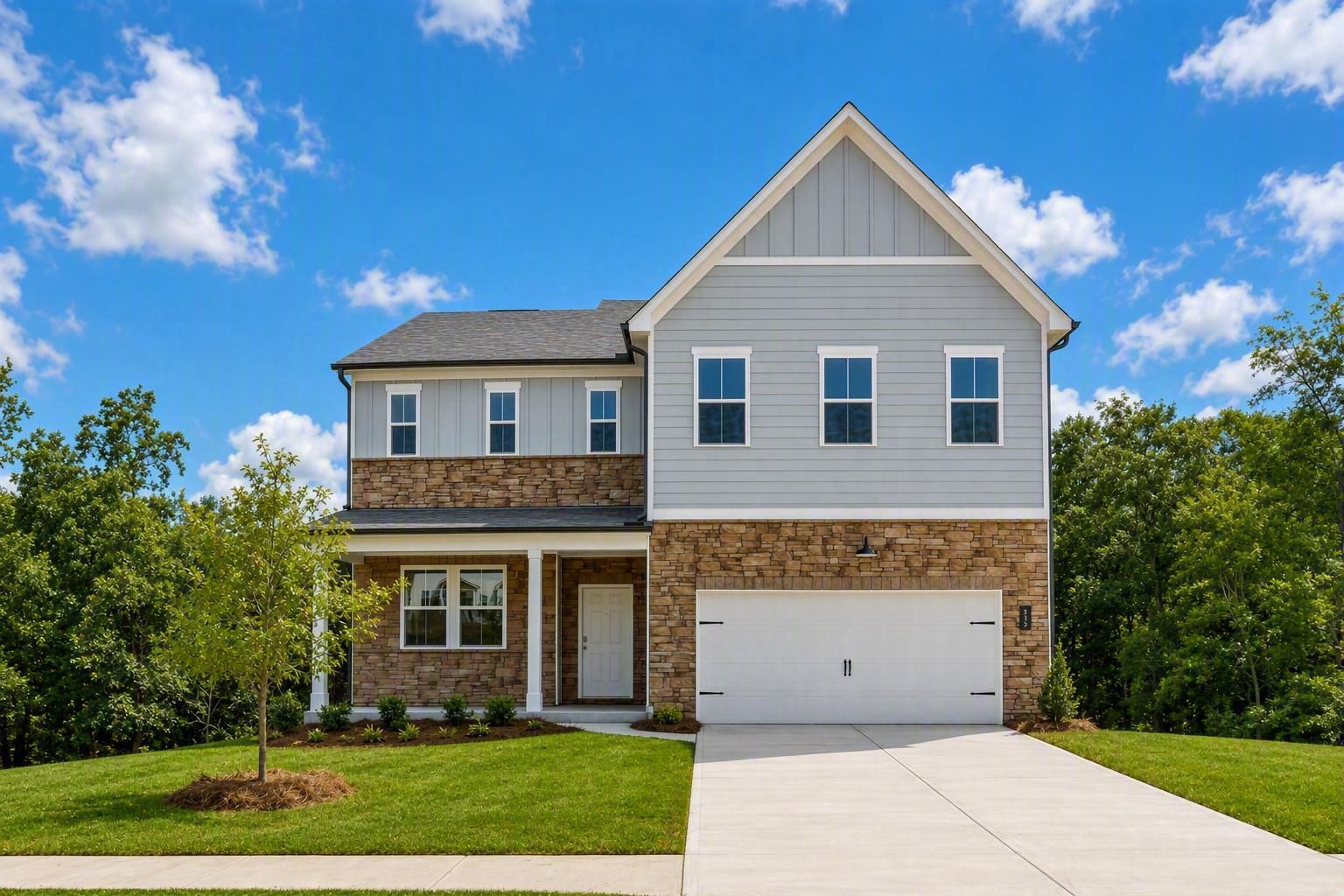 Cambridge at Steels Bridge por Beazer Homes en Atlanta Georgia