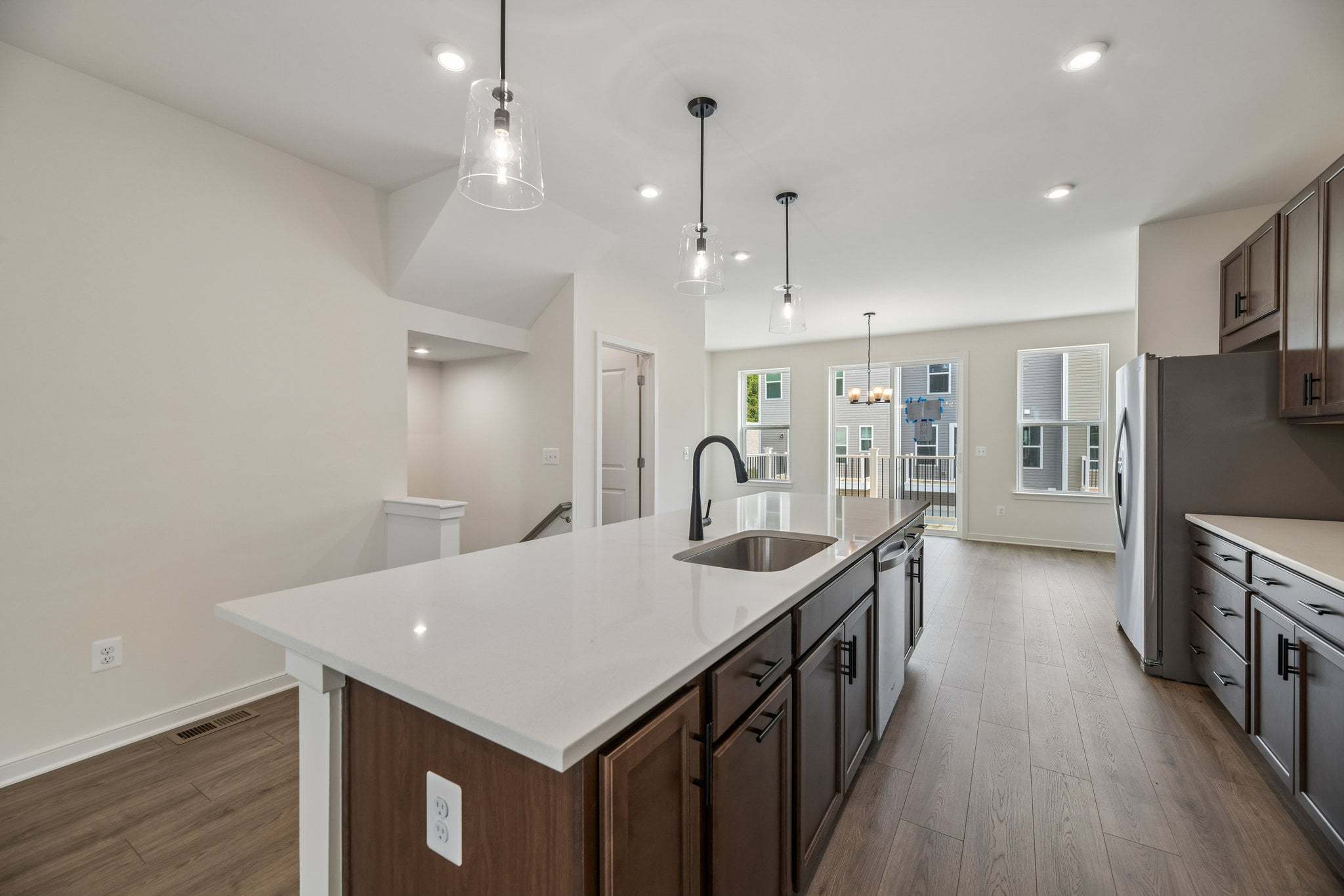 Potomac Kitchen Angled View