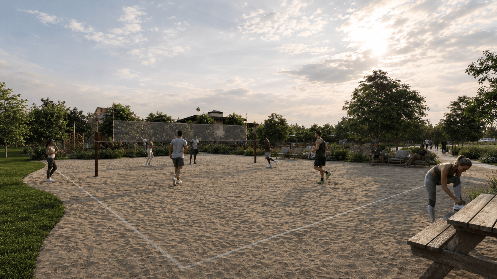 Ellwood Volleyball Court