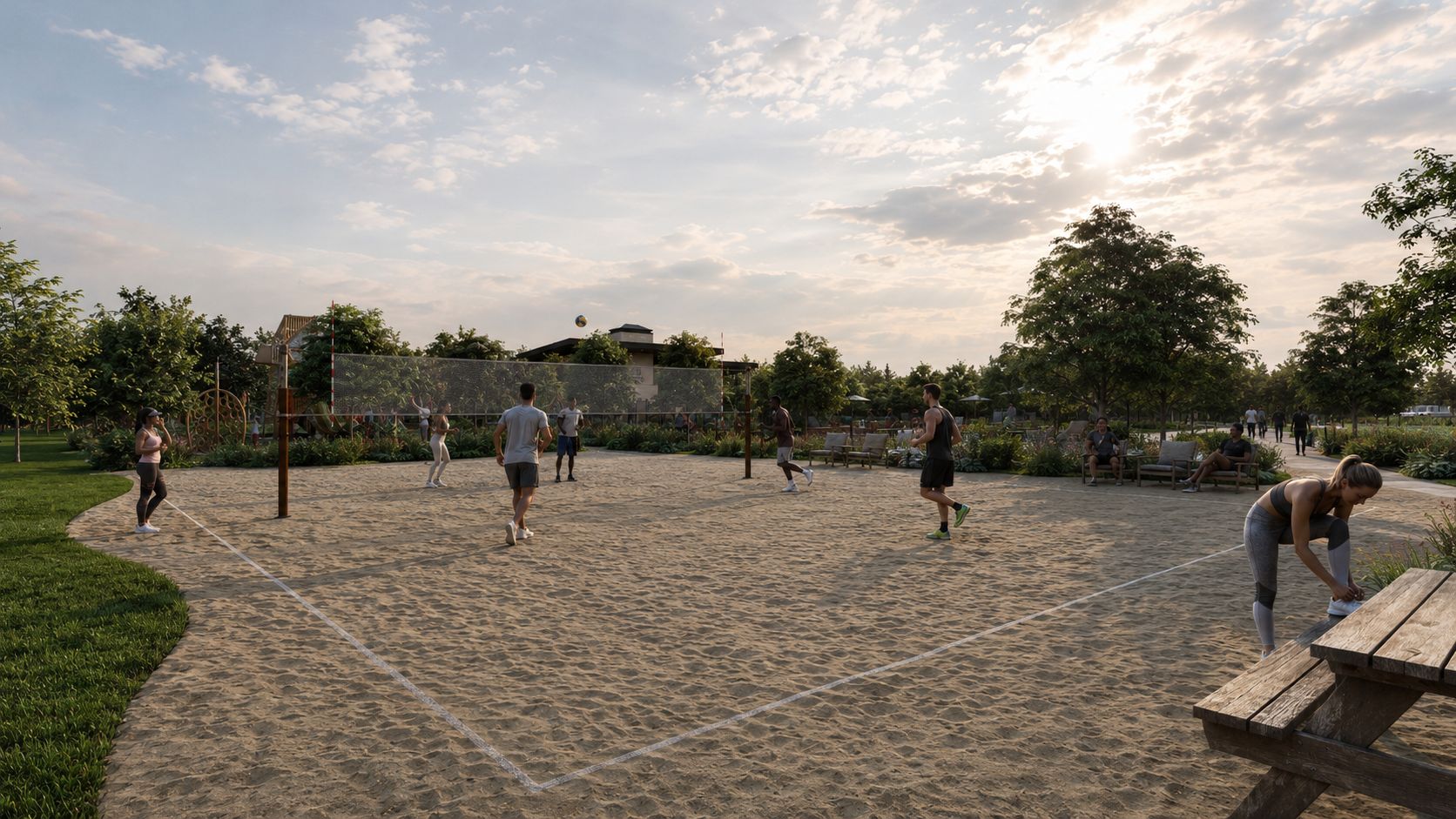 Ellwood Volleyball Court