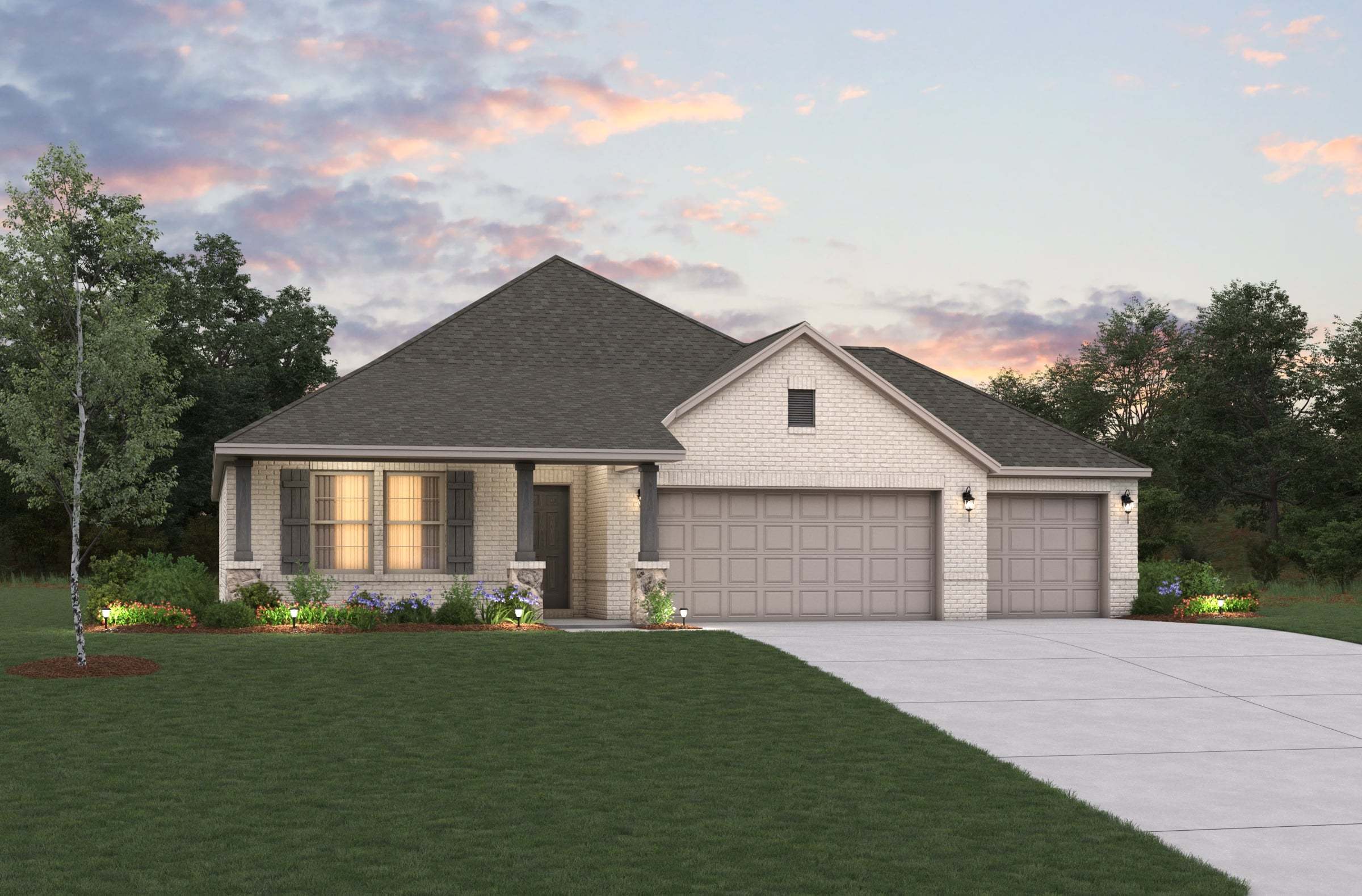 Farmhouse A Elevation