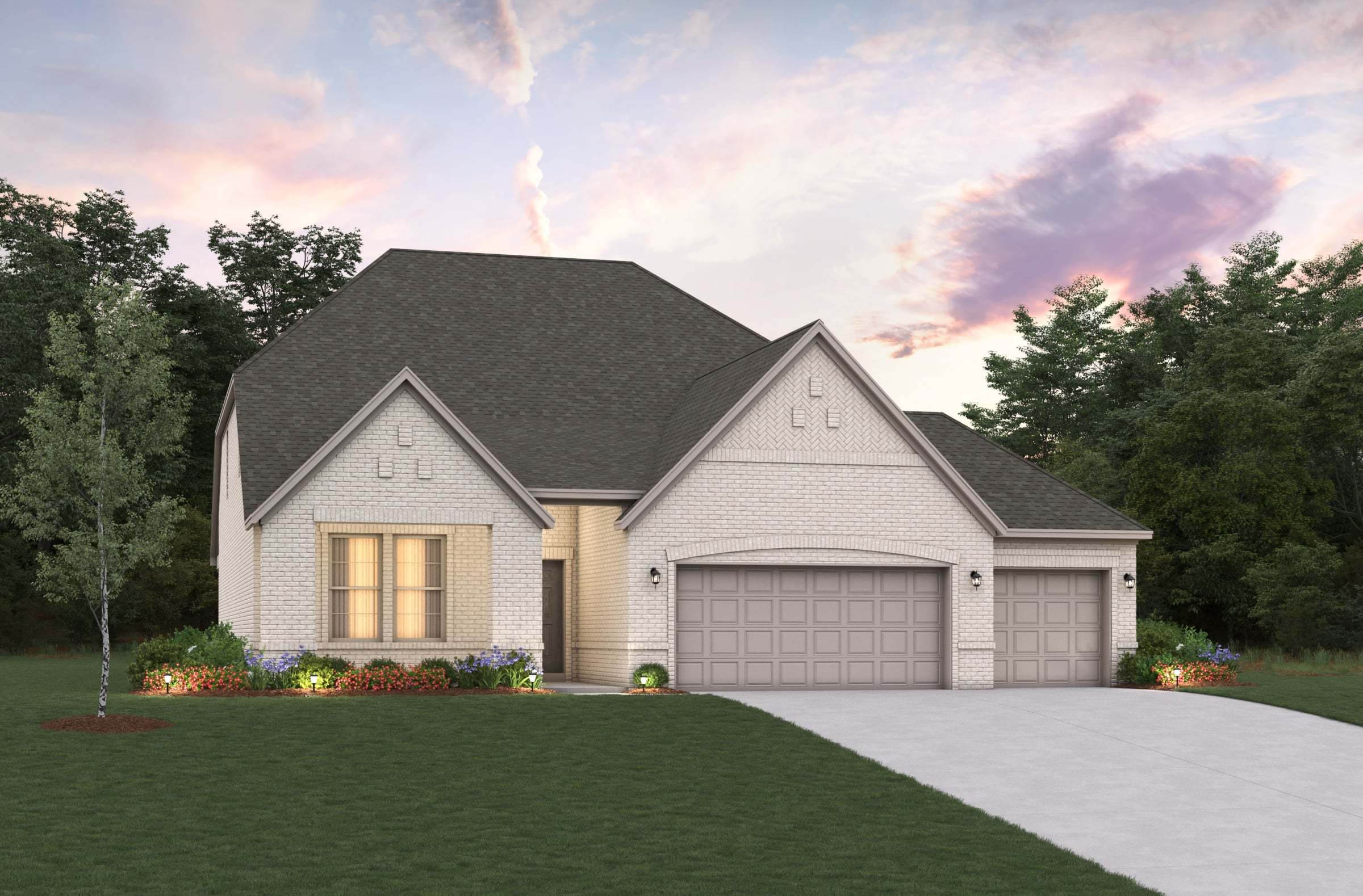 Parker - Verandah - Crossings 60': Royse City, Texas - Beazer Homes