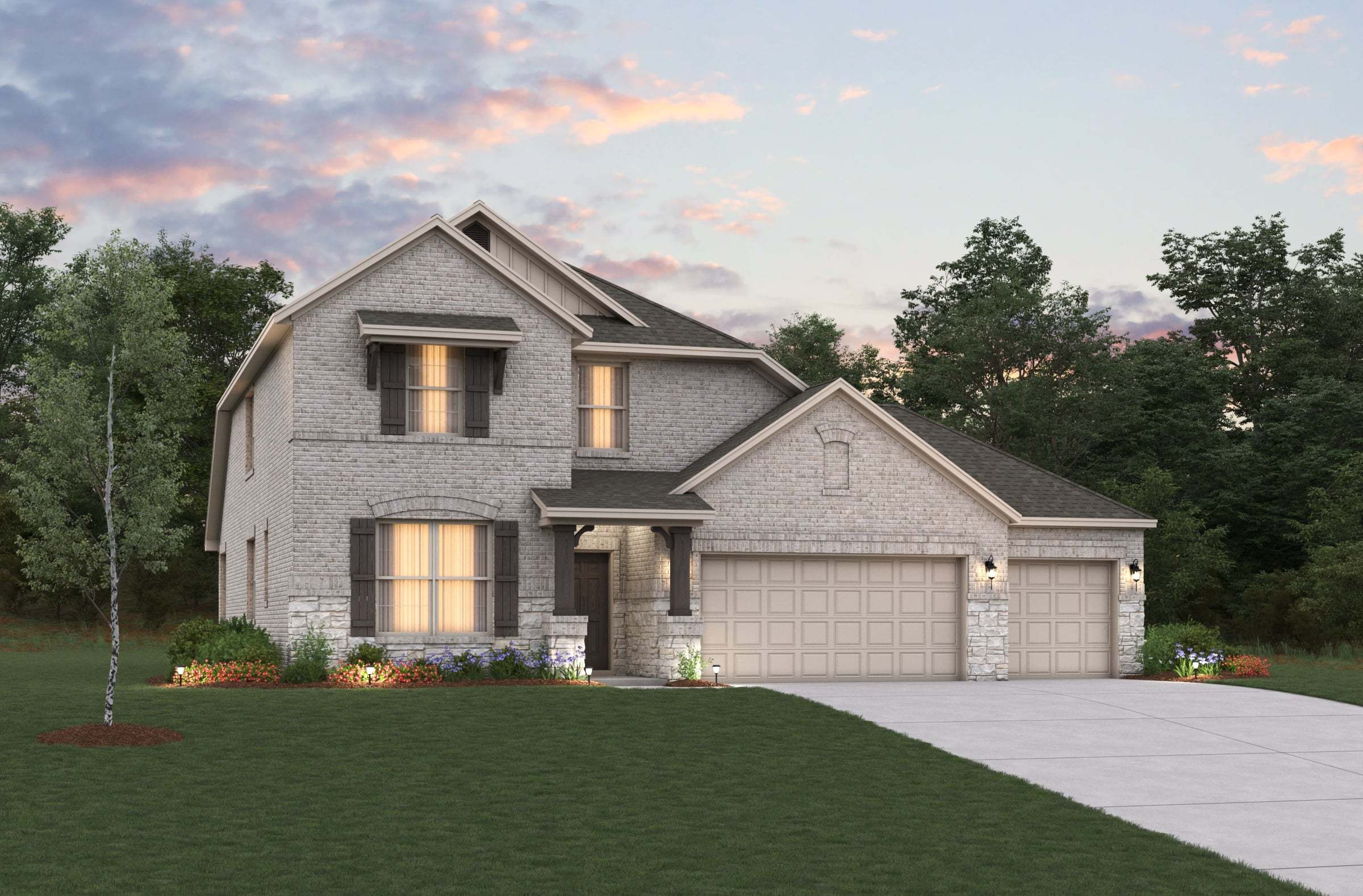 Avalon - Verandah - Crossings 60': Royse City, Texas - Beazer Homes
