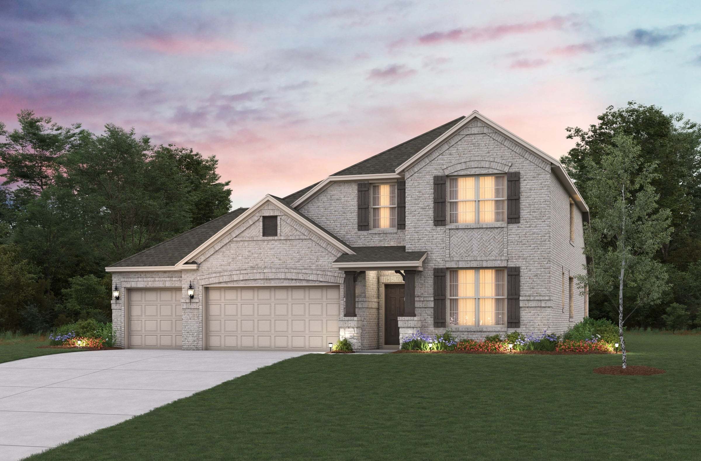 French Country M Elevation