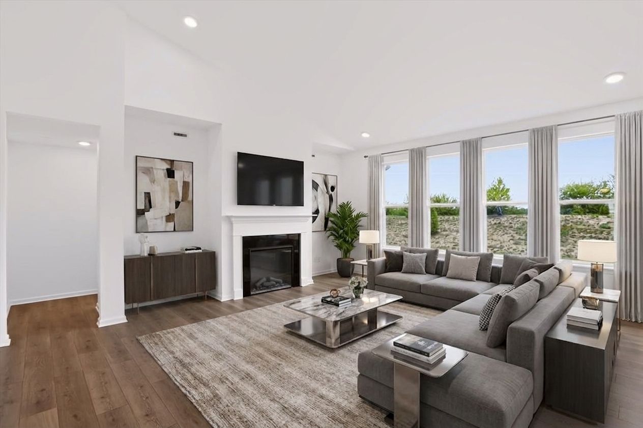 Windsor Great Room Virtually Staged