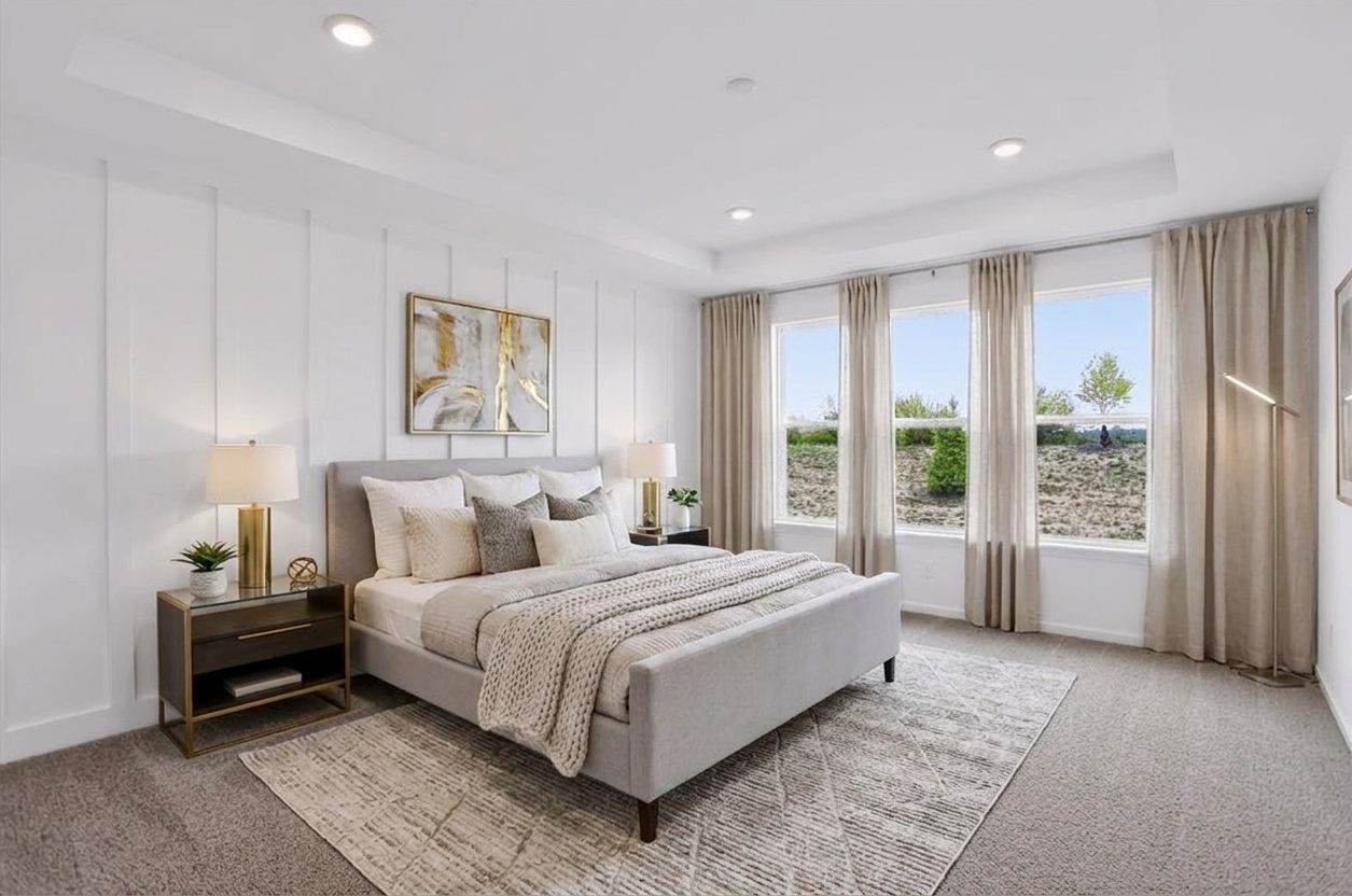 Windsor Primary Bedroom Virtually Staged