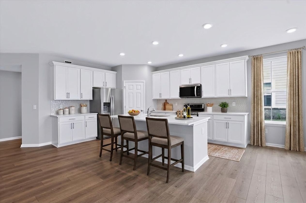 Valencia Kitchen Virtually Staged