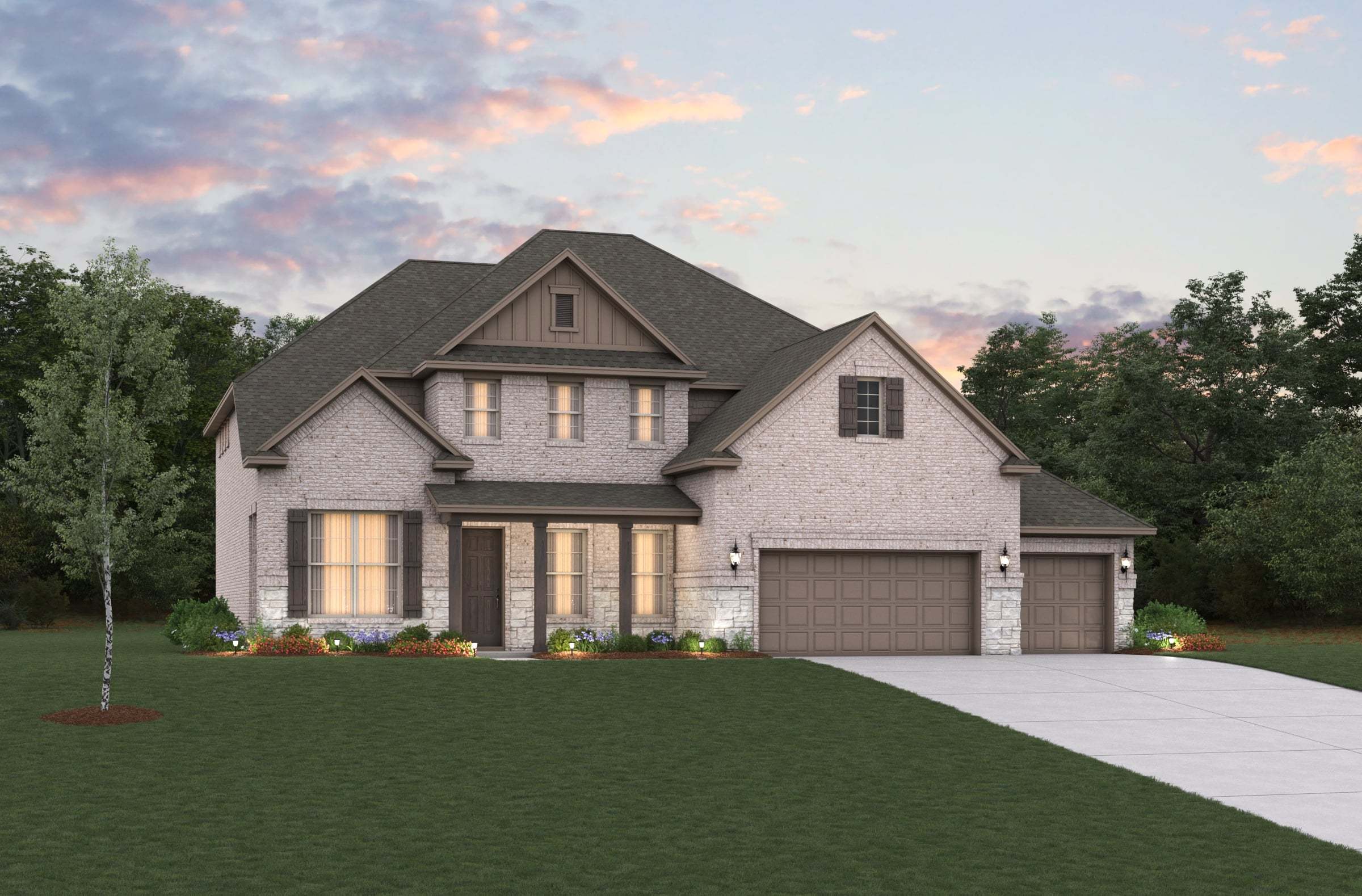 Madison Traditional L Elevation