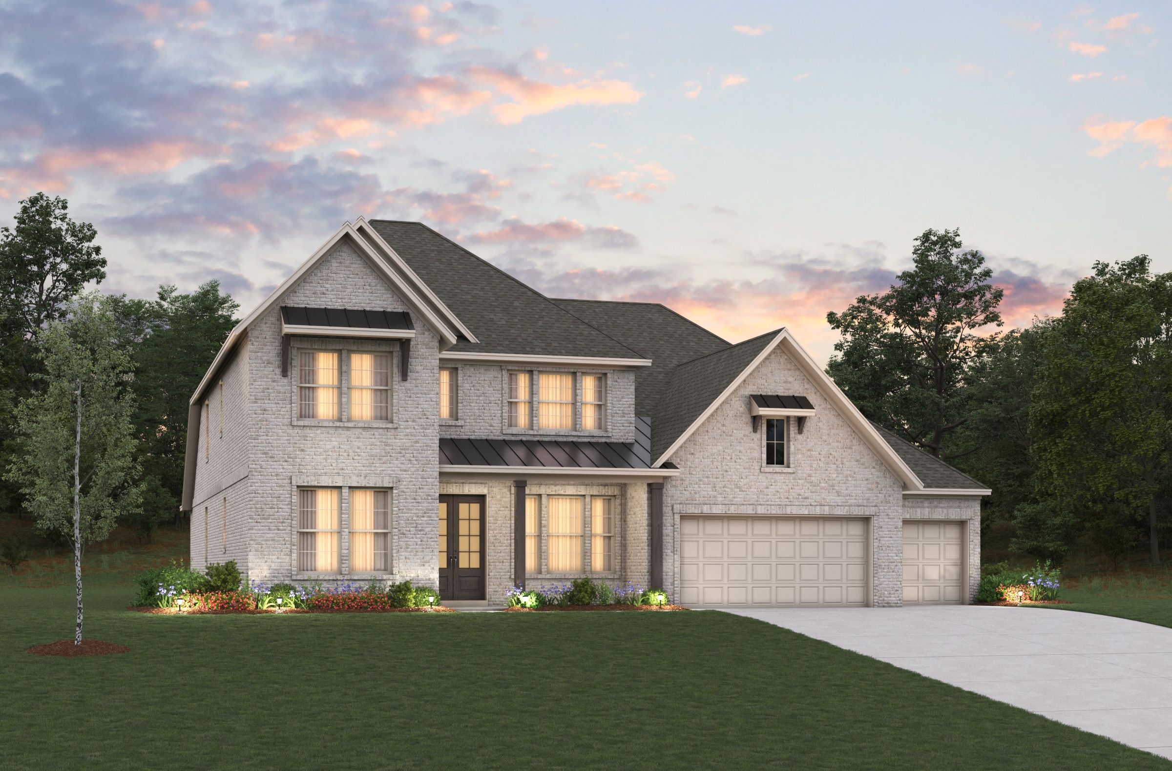 Heath Golf and Yacht Club por Beazer Homes en Dallas Texas