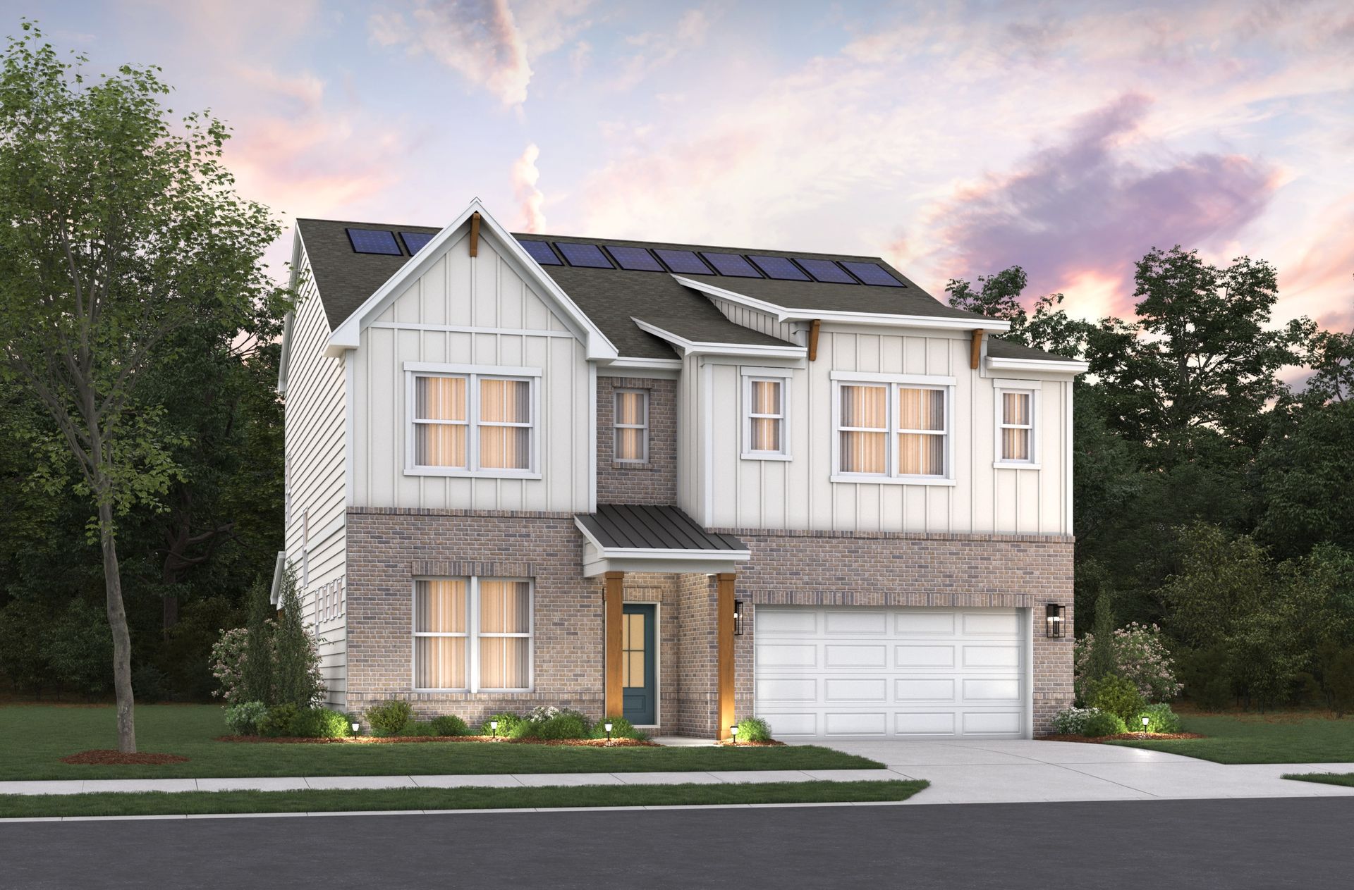 Riverside Farmhouse L Elevation