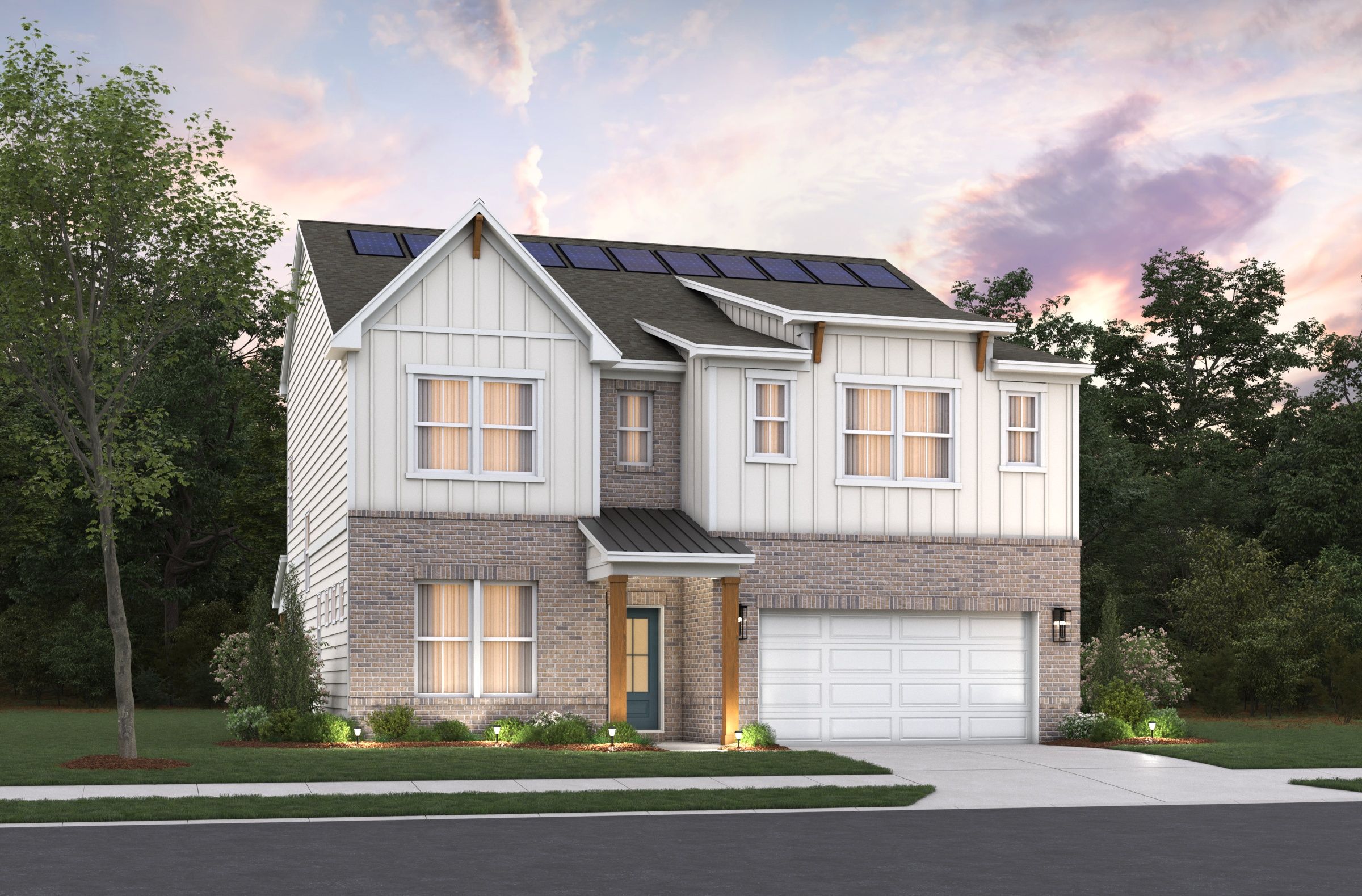 Riverside Farmhouse L Elevation