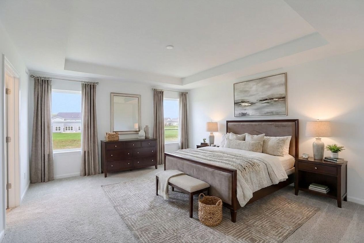 Liberty Primary Bedroom Virtually Staged