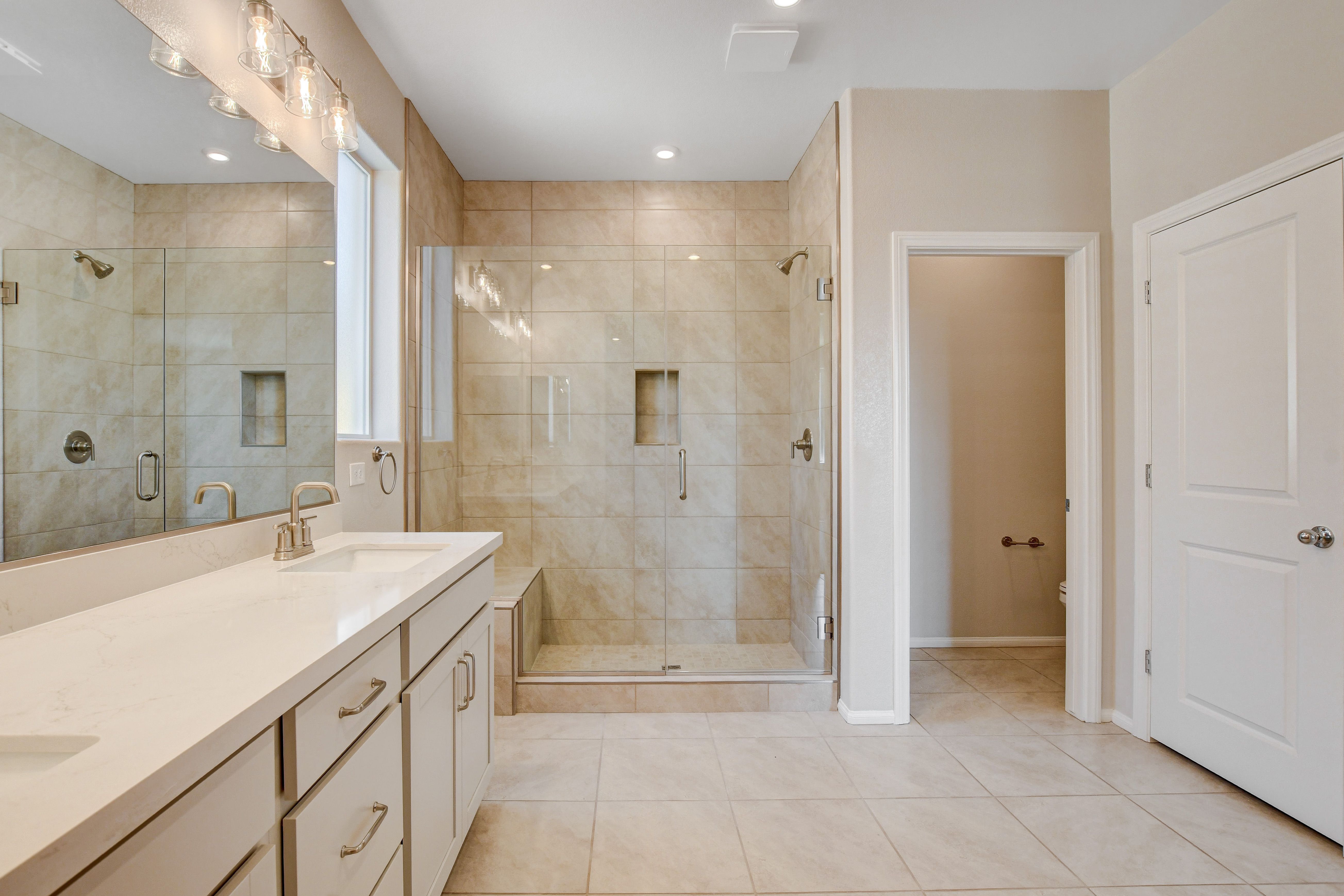 Everett Primary Bathroom Walk-in Shower