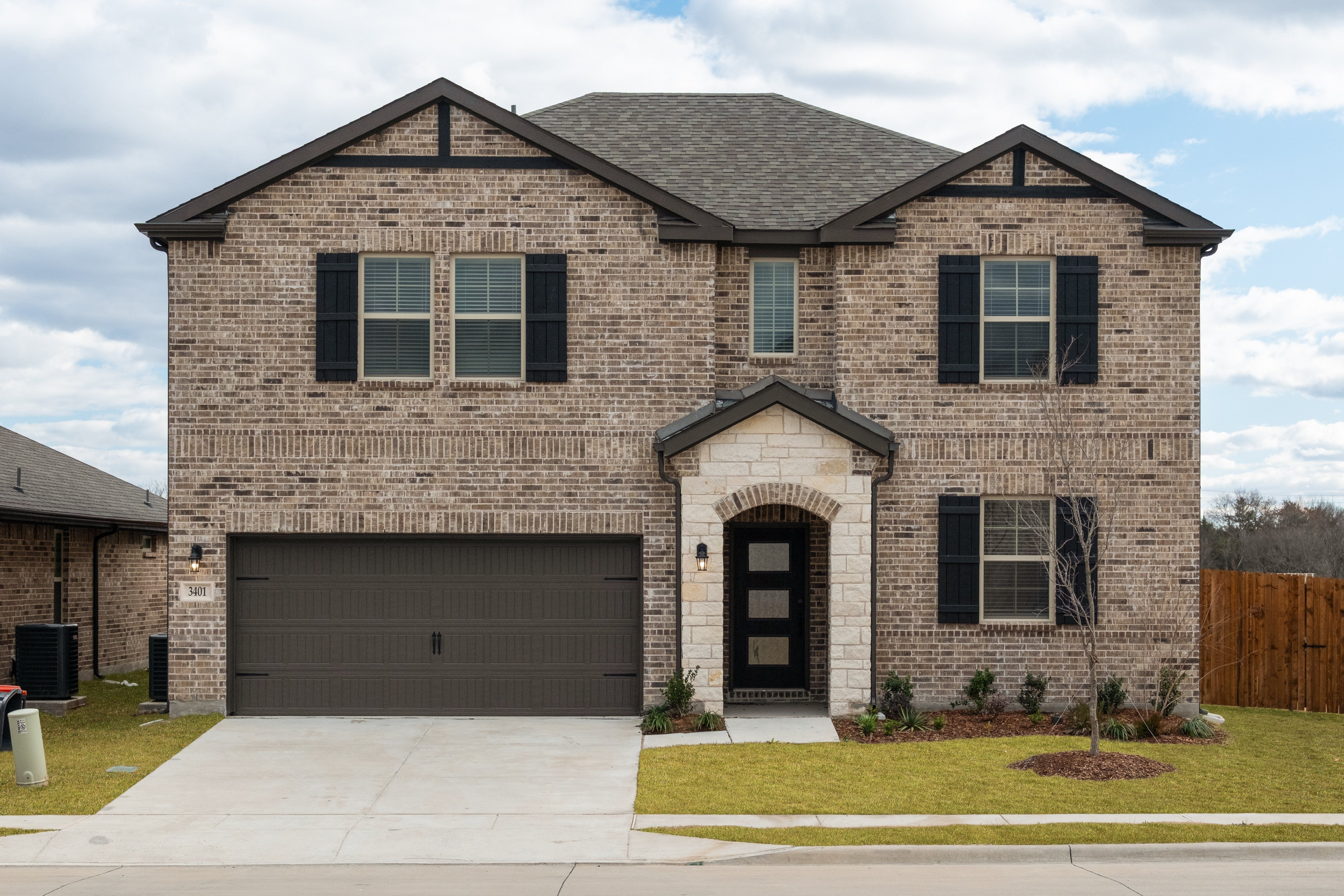Churchill - Meadows 50' por Beazer Homes en Dallas Texas