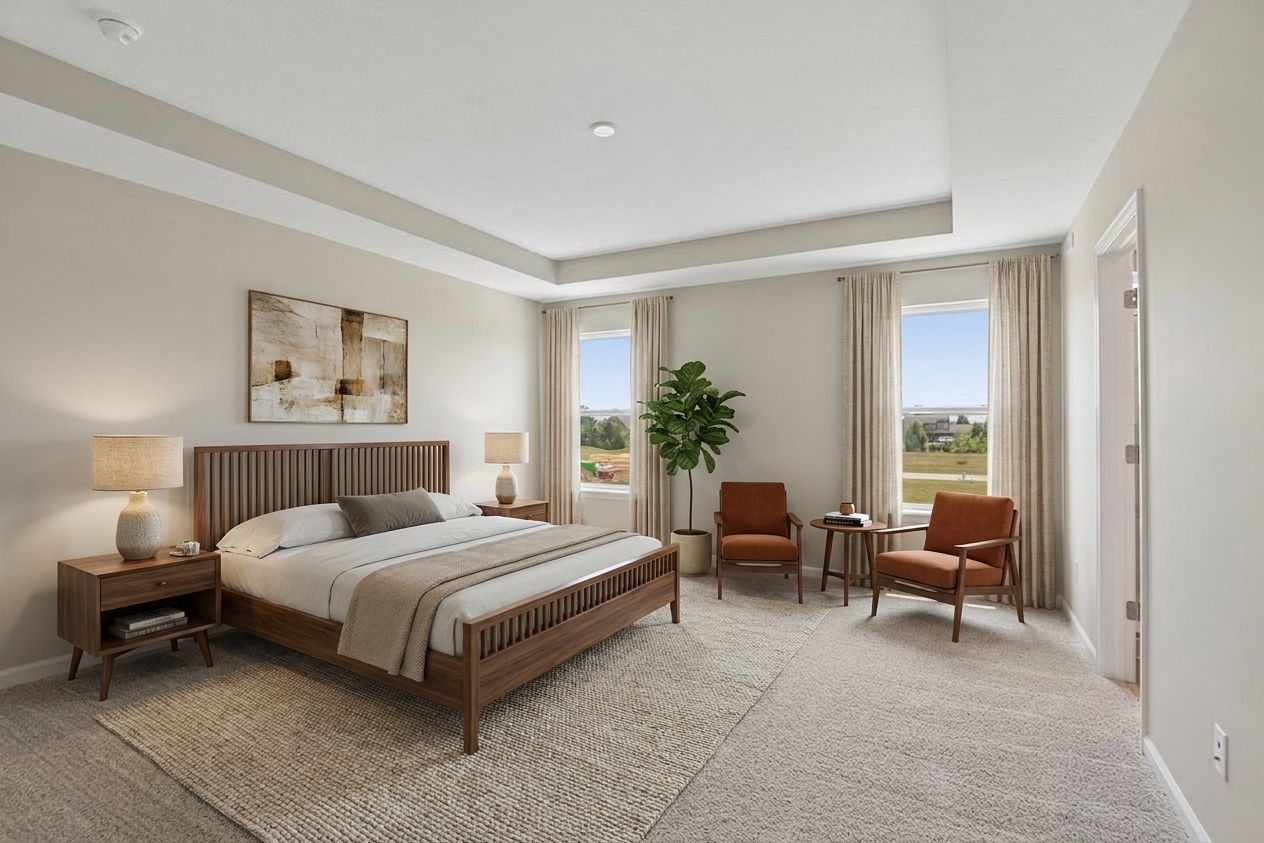 Liberty Primary Bedroom Virtually Staged