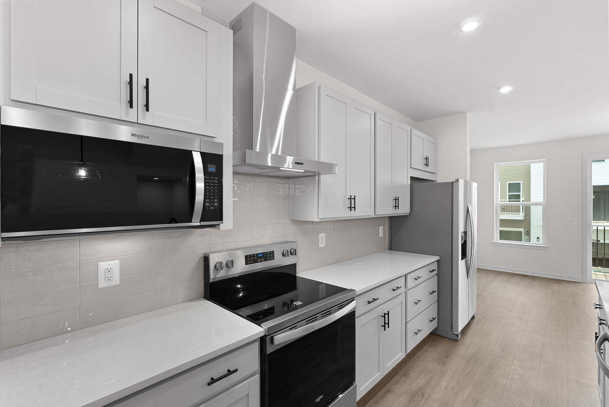 Potomac Kitchen Angled View
