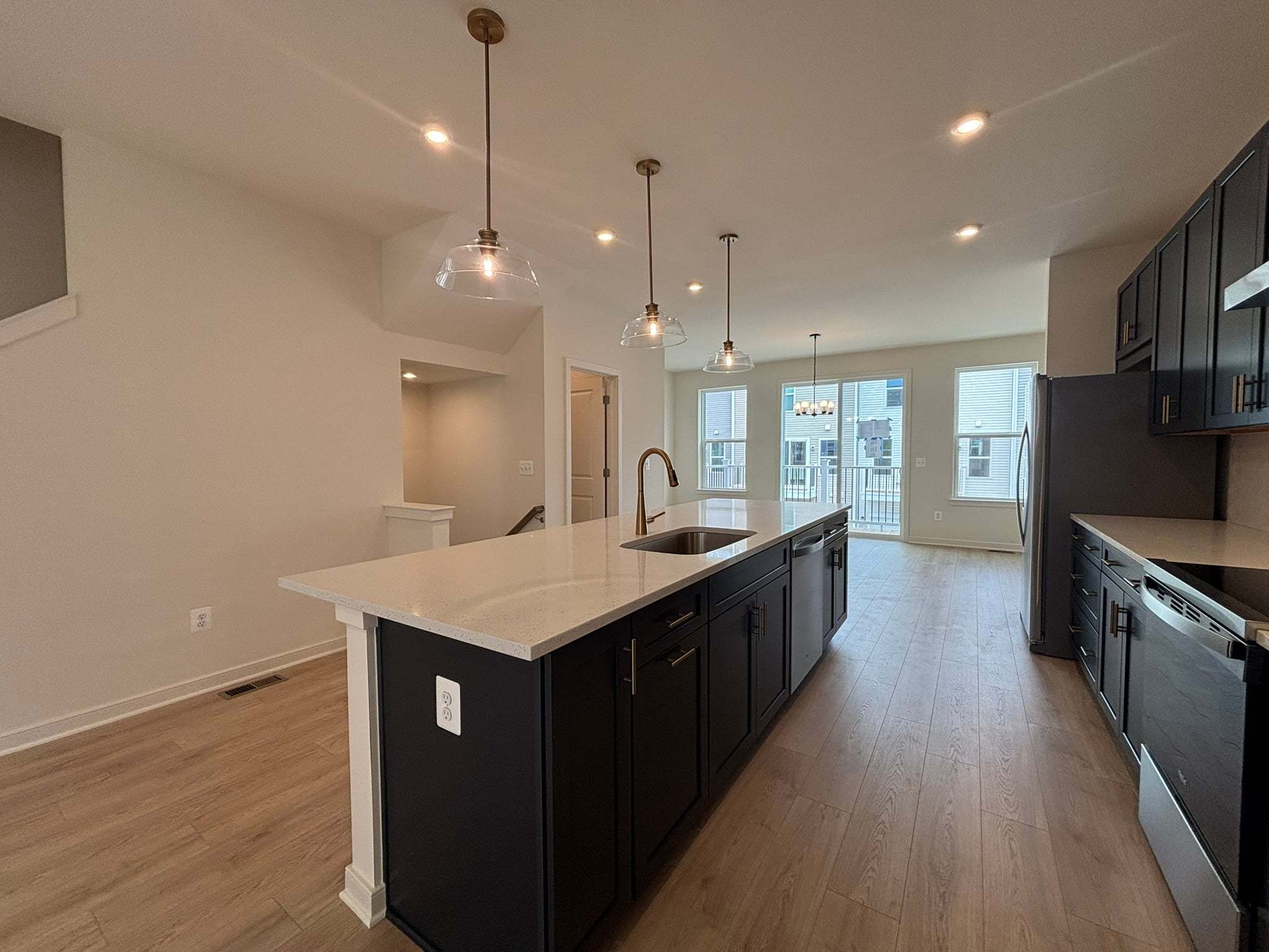 Potomac Kitchen Angled View