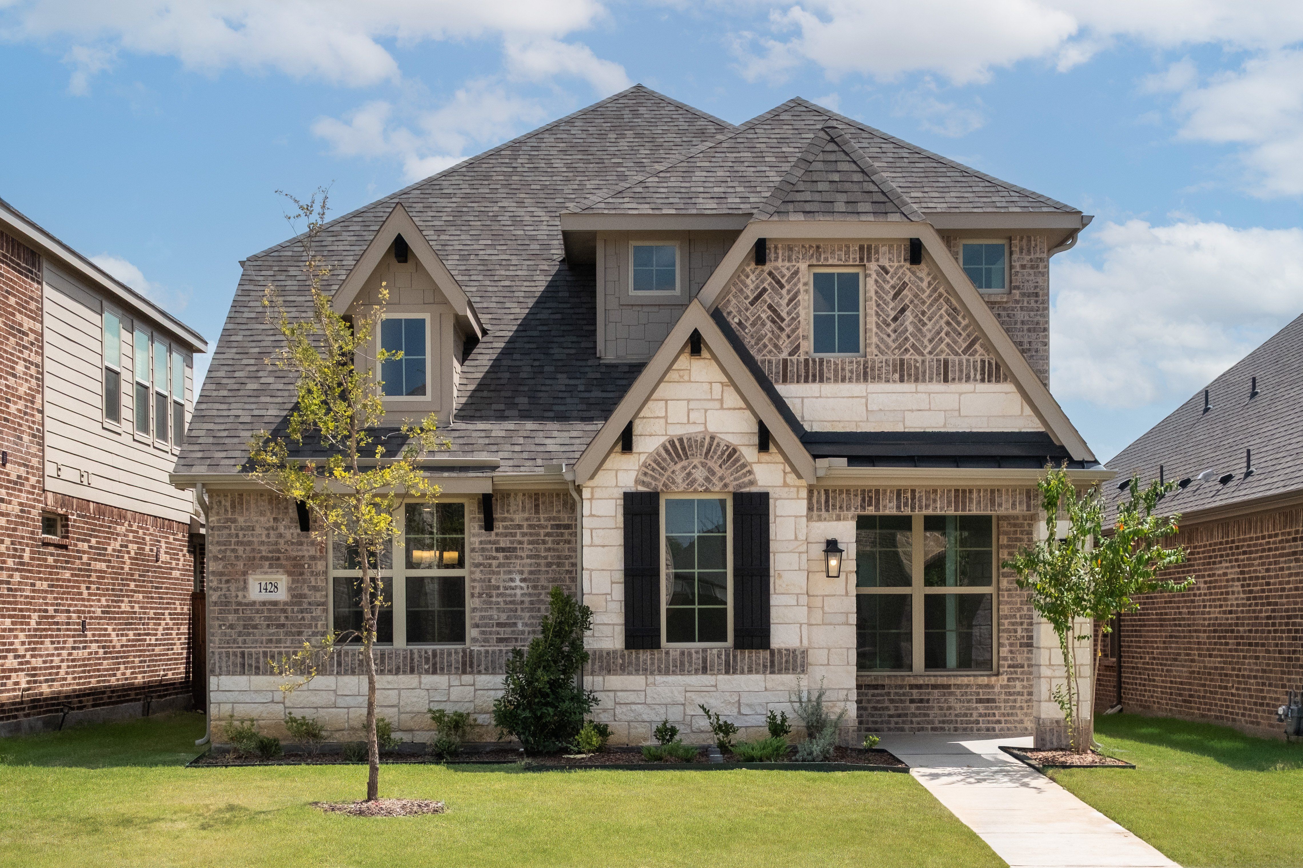 Brazos French Country A Elevation