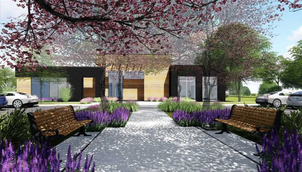 Hartwood Ridge at Mainline Courtyard and Clubhouse