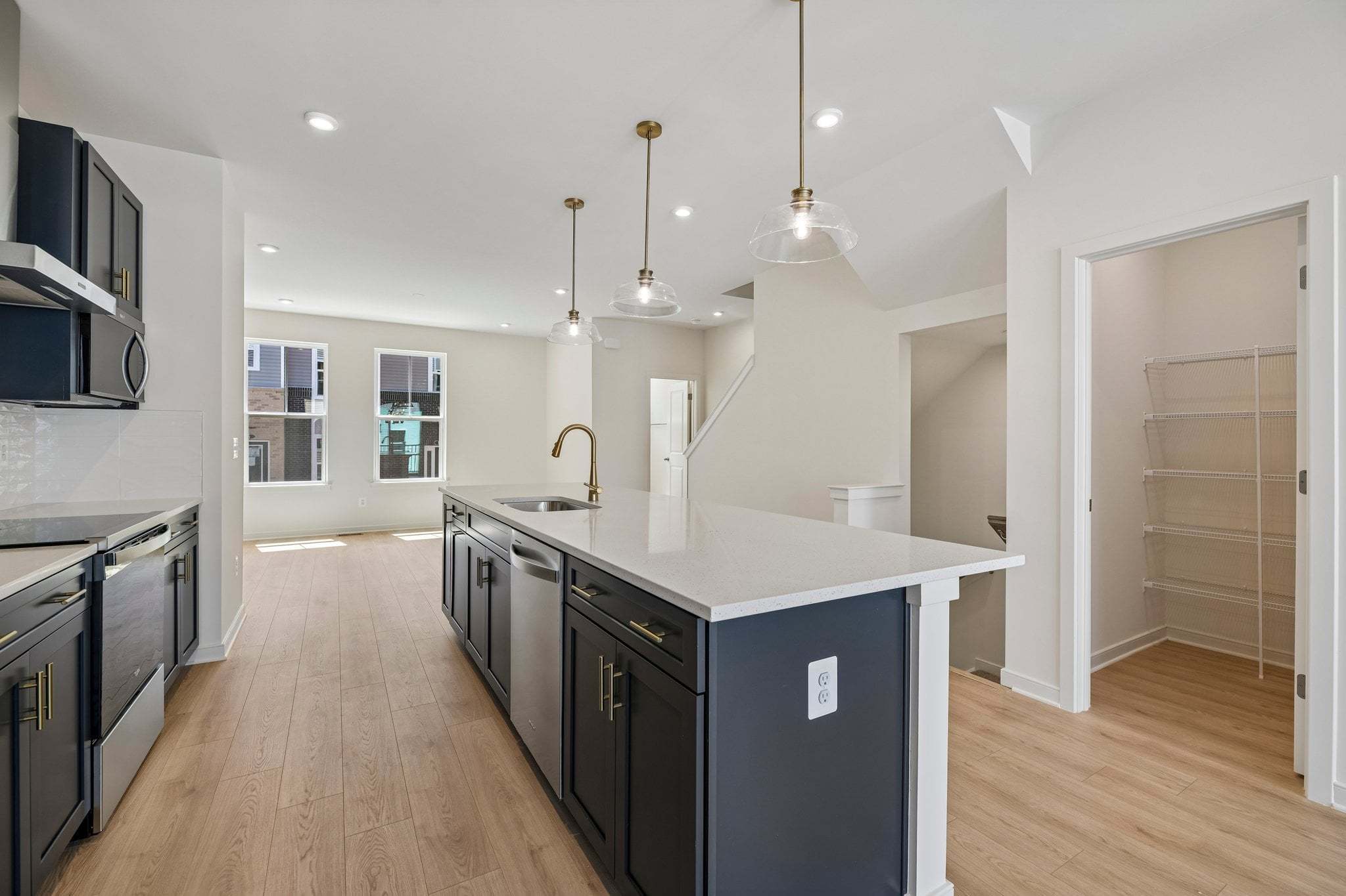 Potomac Kitchen Side View