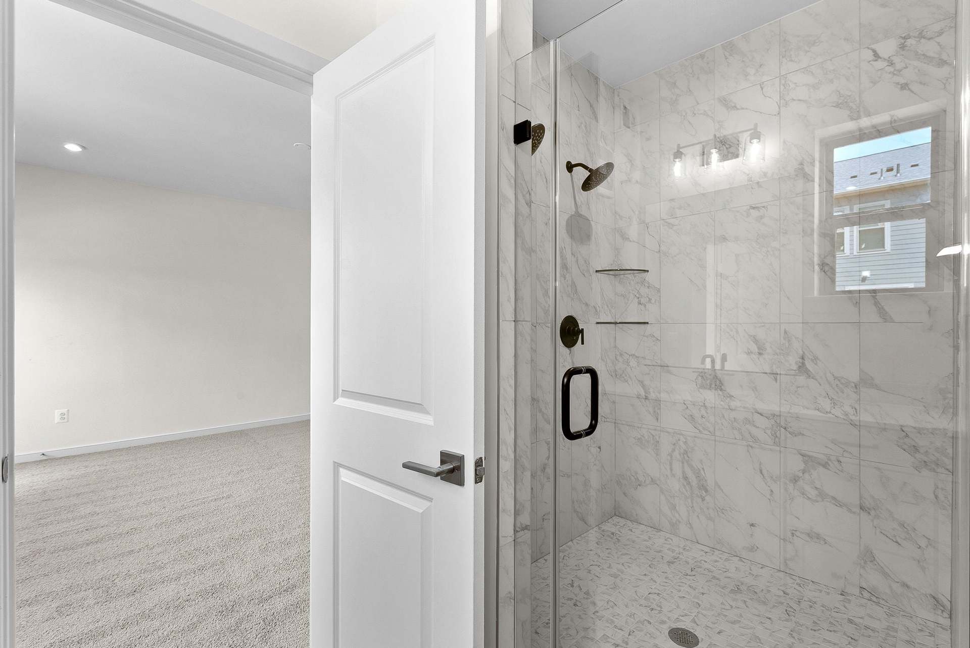 Monroe Primary Bathroom with Large Shower